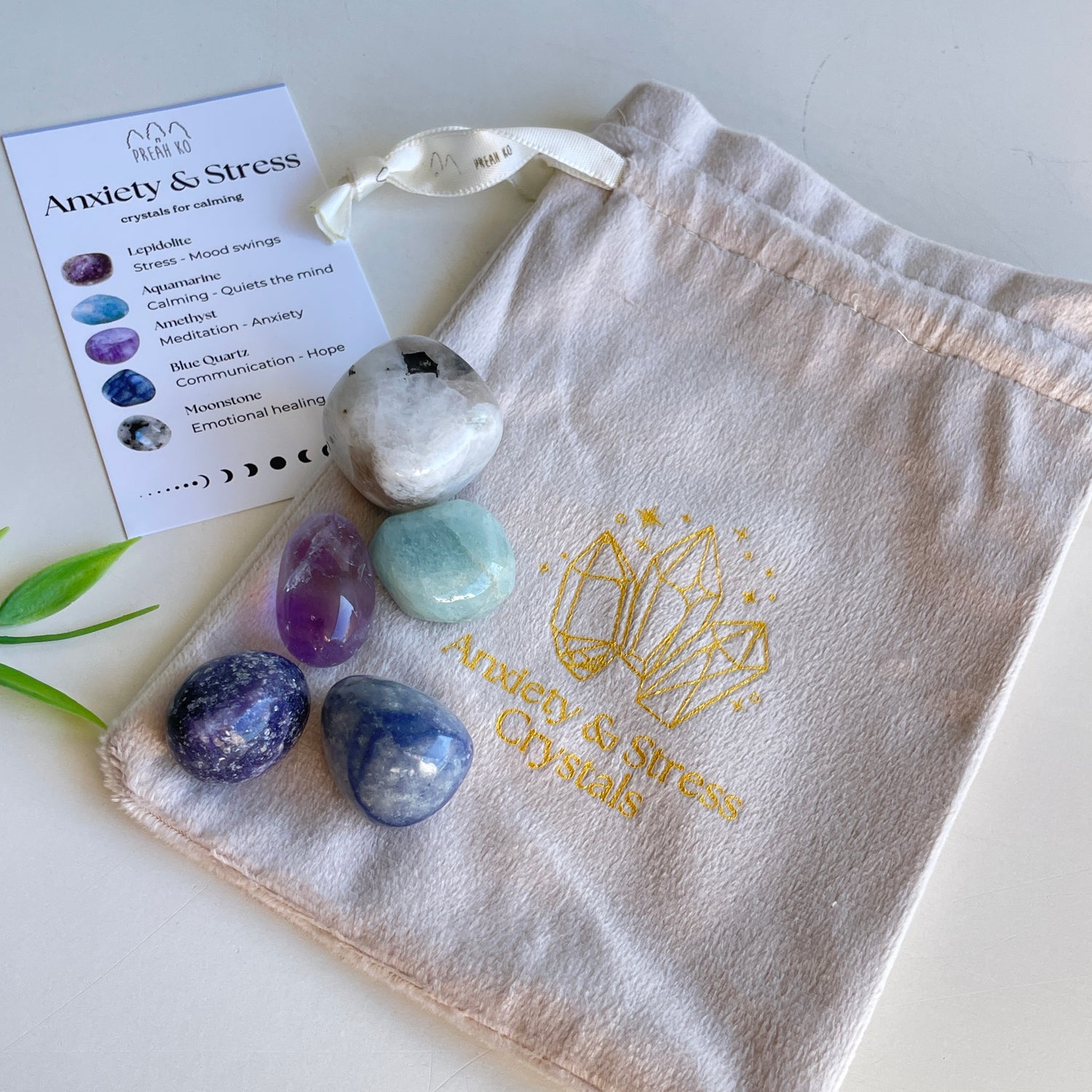 Anxiety And Stress Crystal Pack