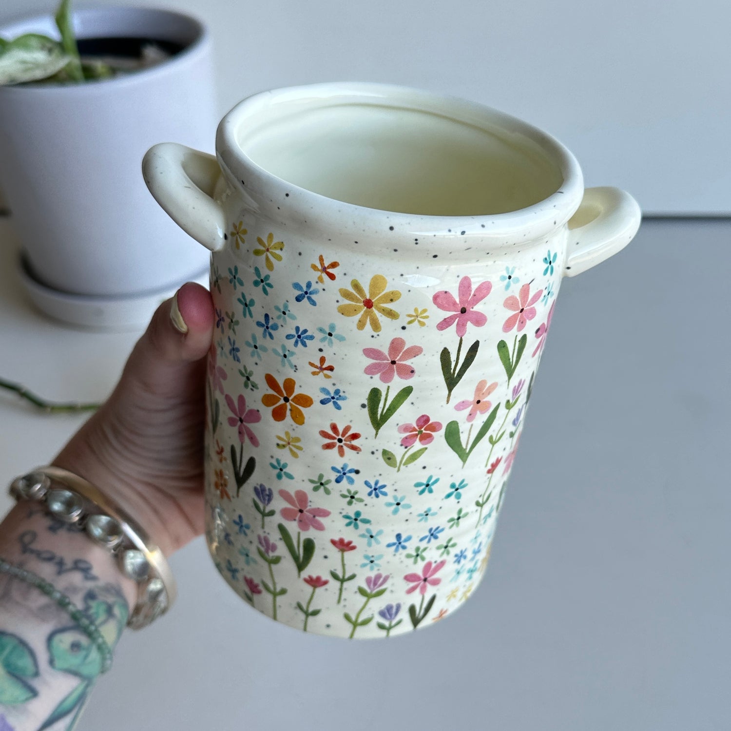 Daisy Large Creamer Vase KTT000176