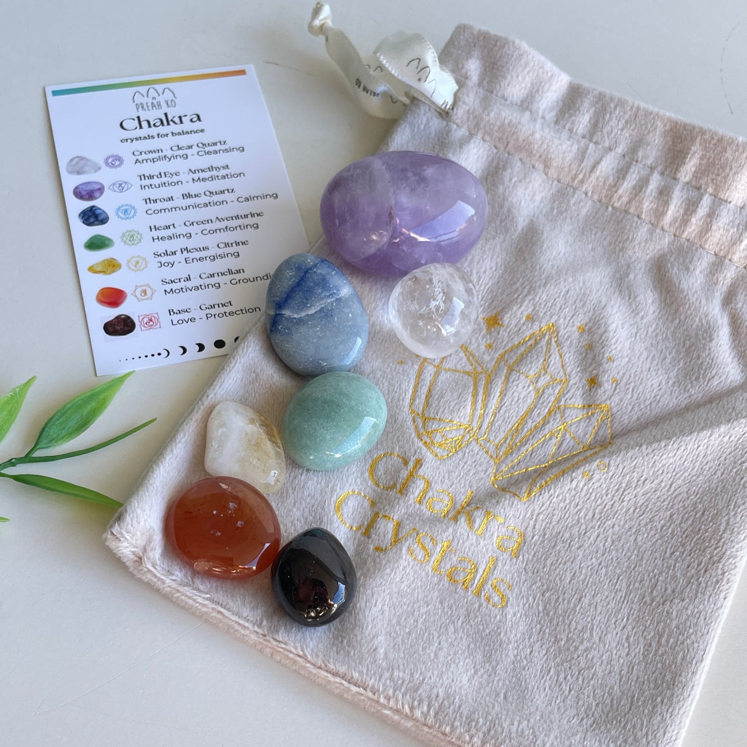 Chakra Crystal Pack