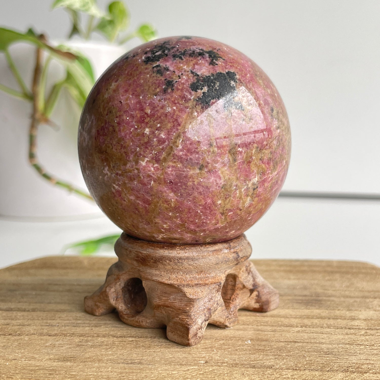Rhodonite Sphere 6cm