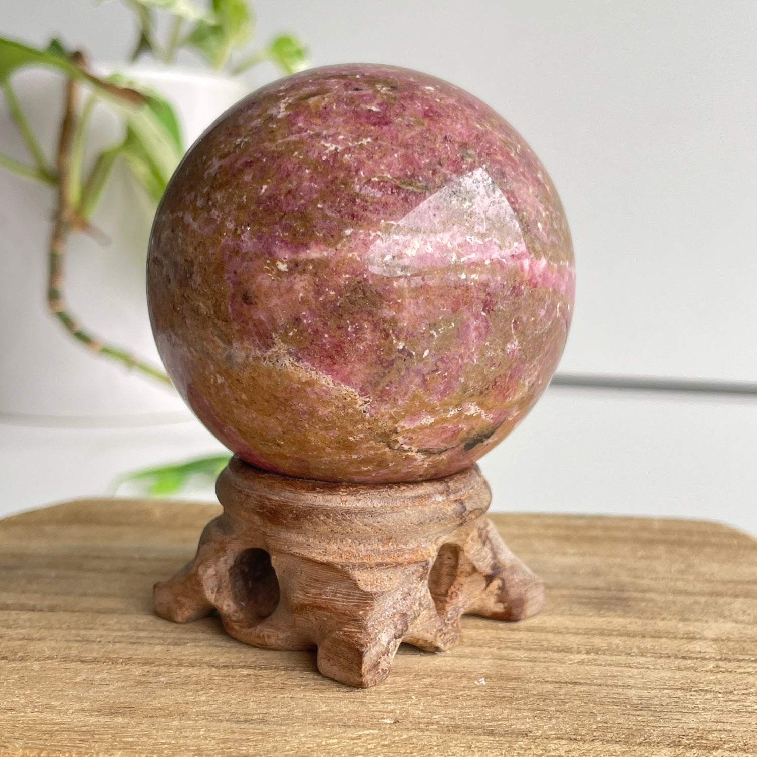 Rhodonite Sphere 6cm