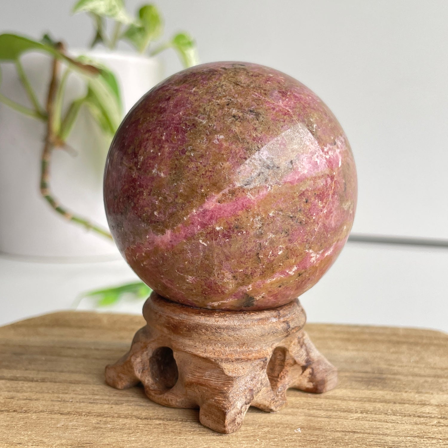 Rhodonite Sphere 6cm