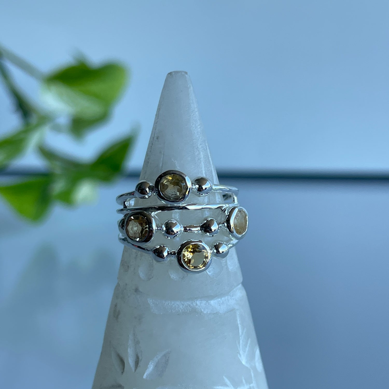 Citrine Multi Stone Ring 3690