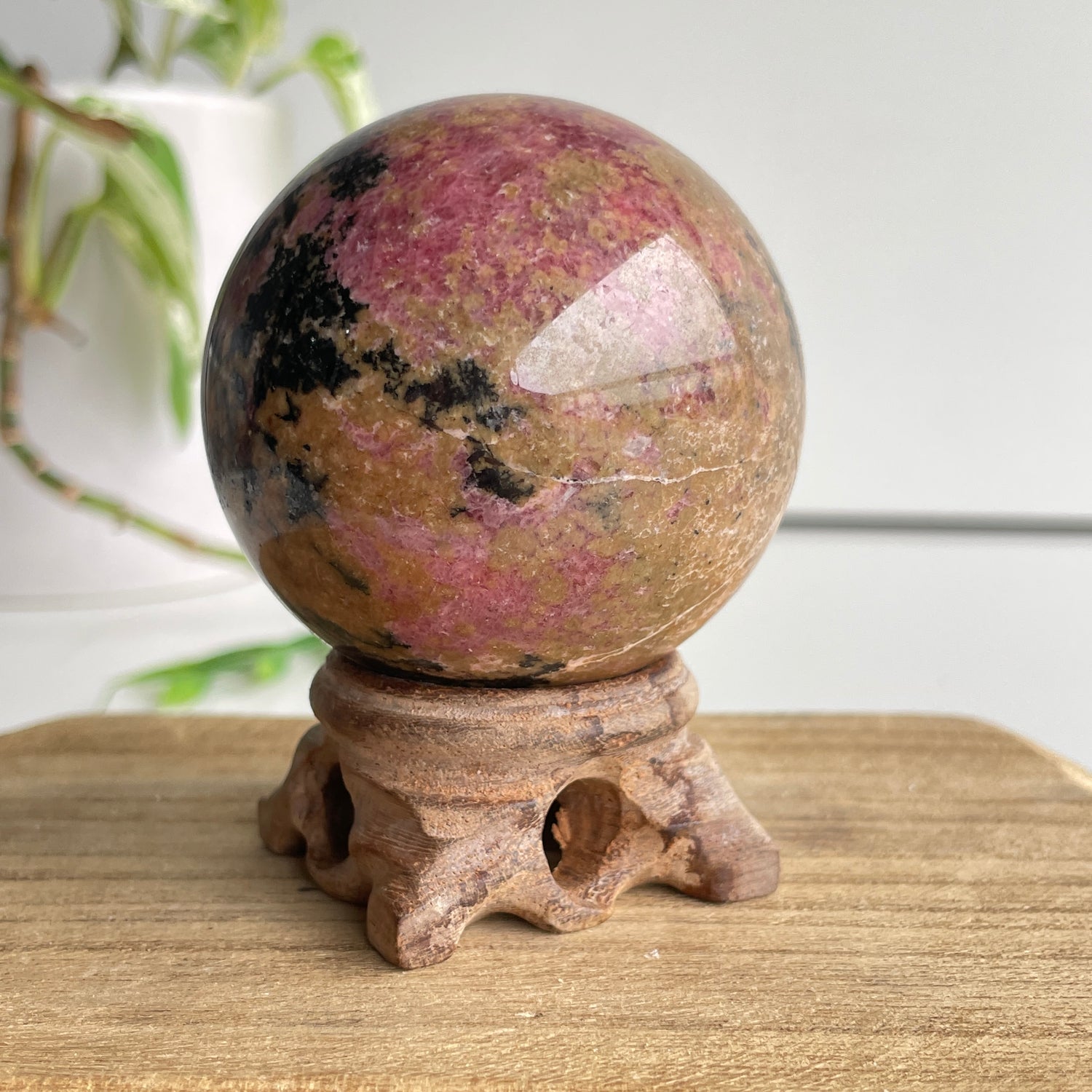 Rhodonite Sphere 6cm