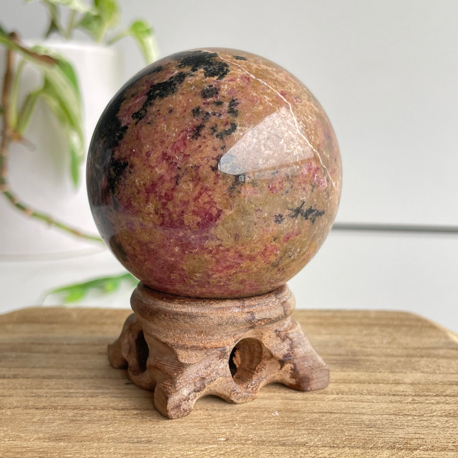 Rhodonite Sphere 6cm