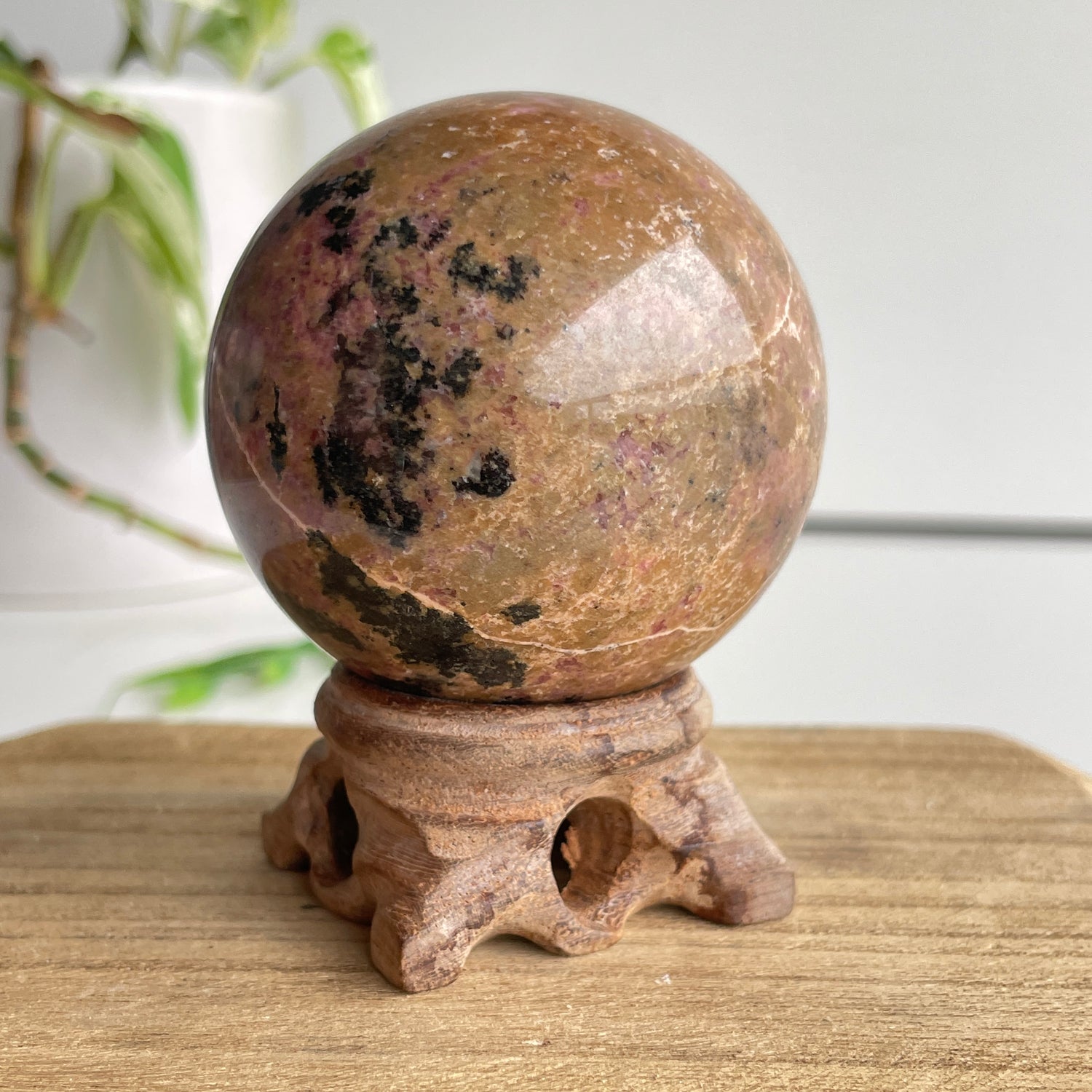 Rhodonite Sphere 6cm