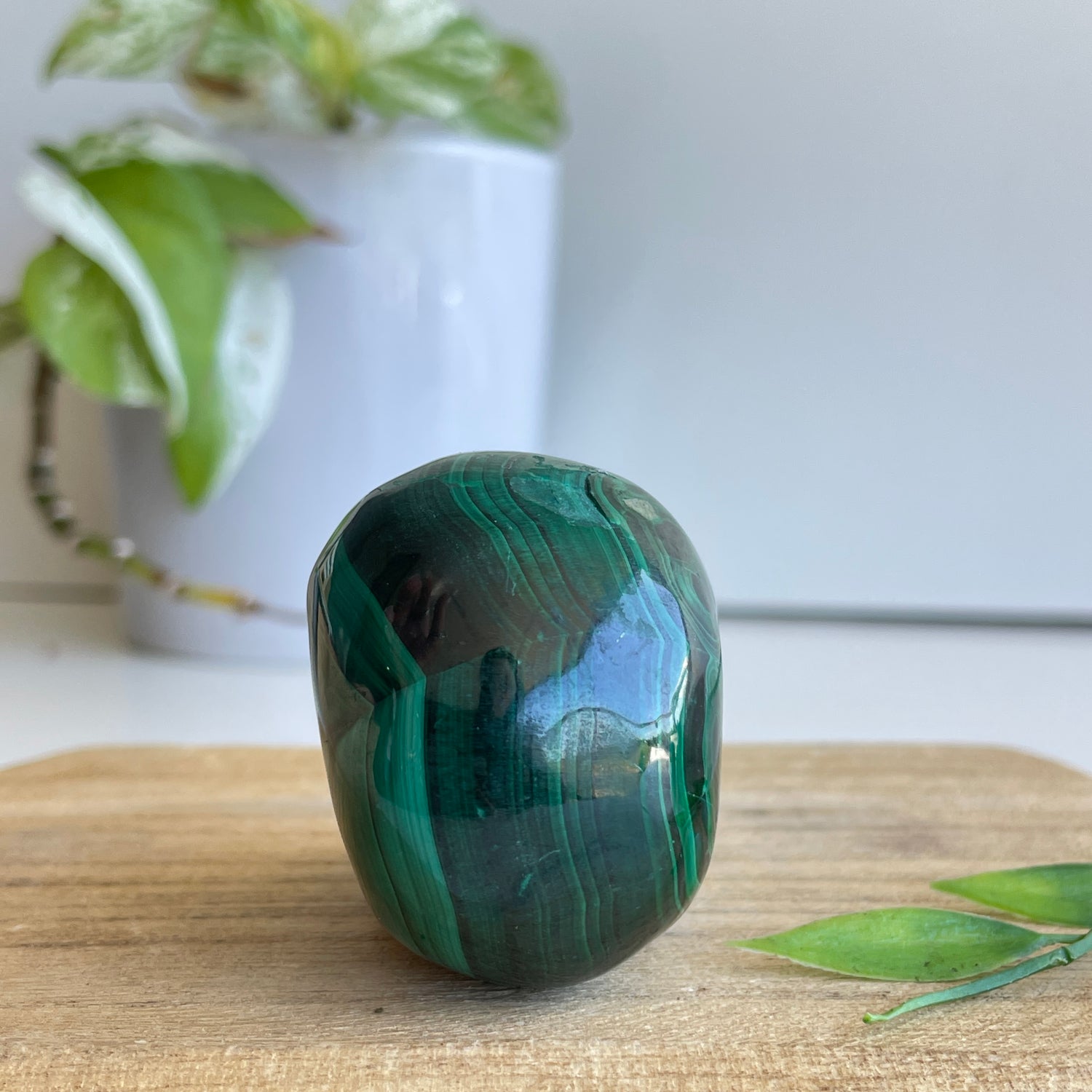 Malachite Skull 1