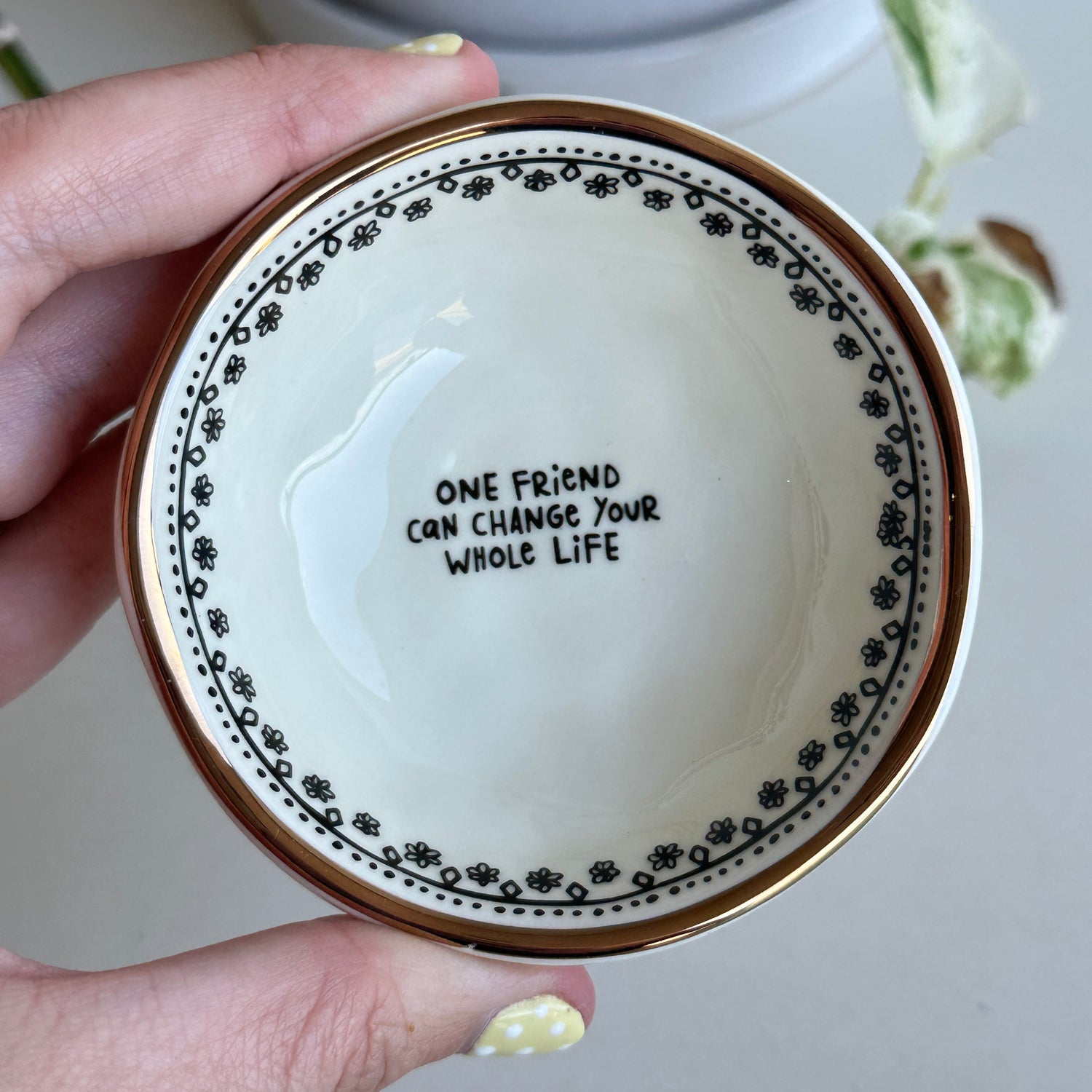 One Friend... Trinket Bowl DSH178