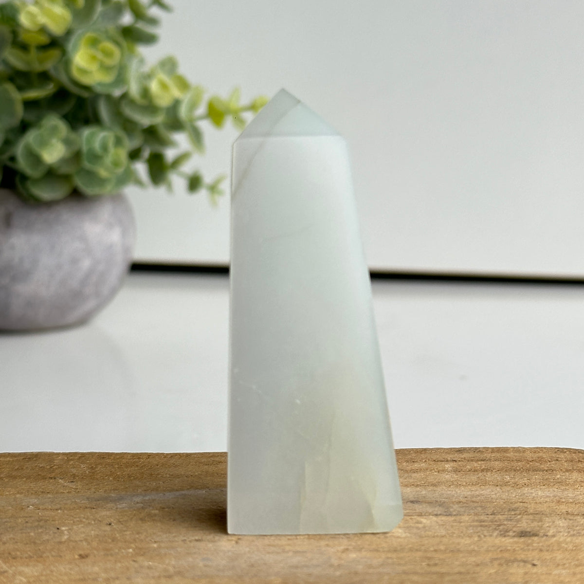 Moonstone Obelisk 7.9cm