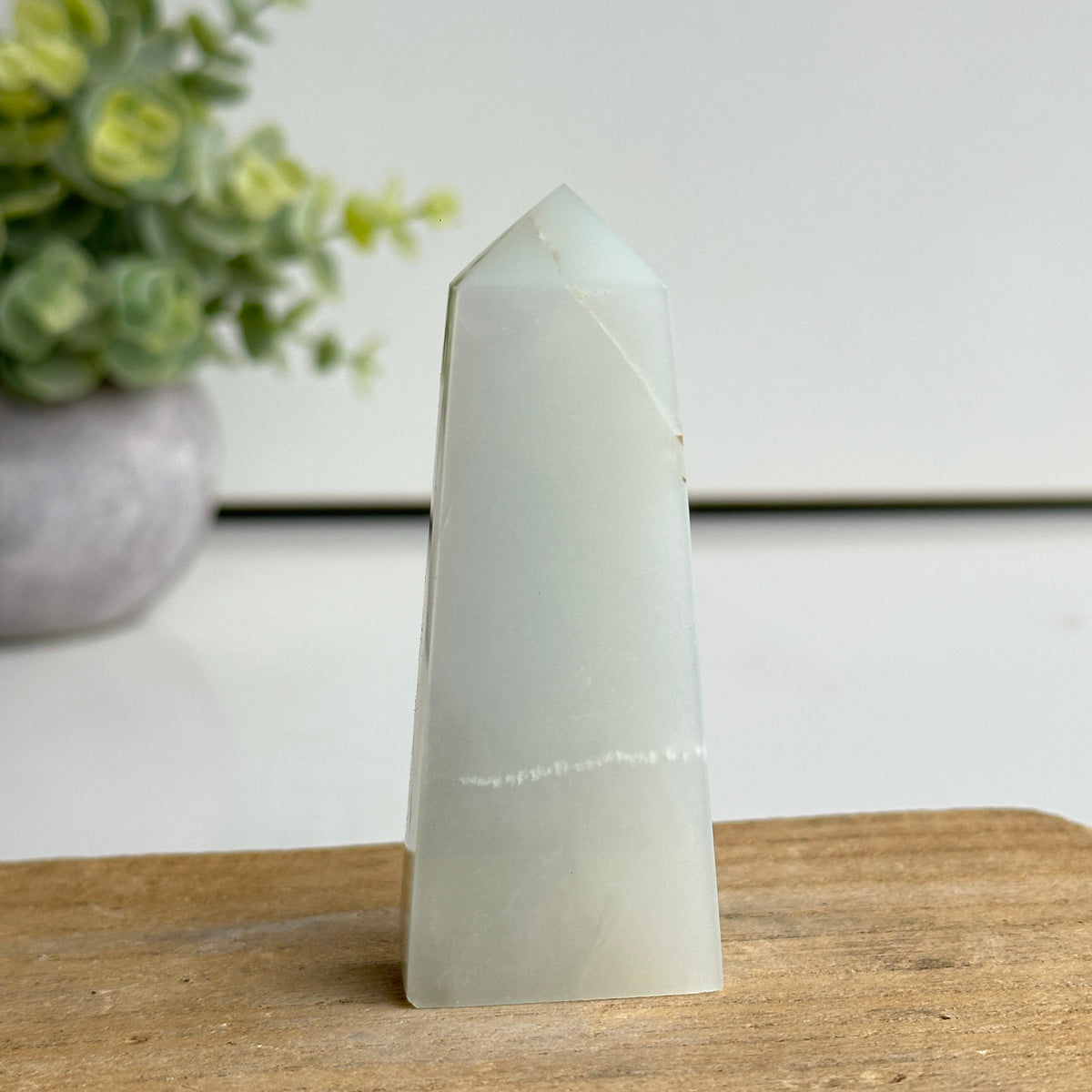 Moonstone Obelisk 7.9cm