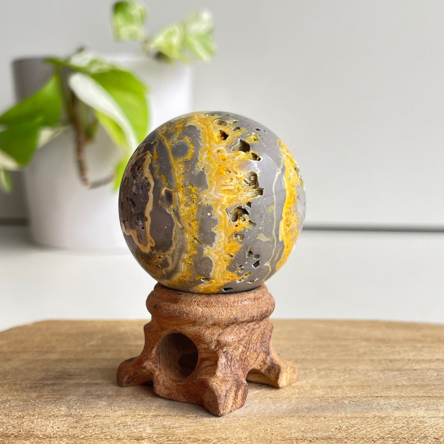 Bumblebee Jasper Sphere 4.2cm