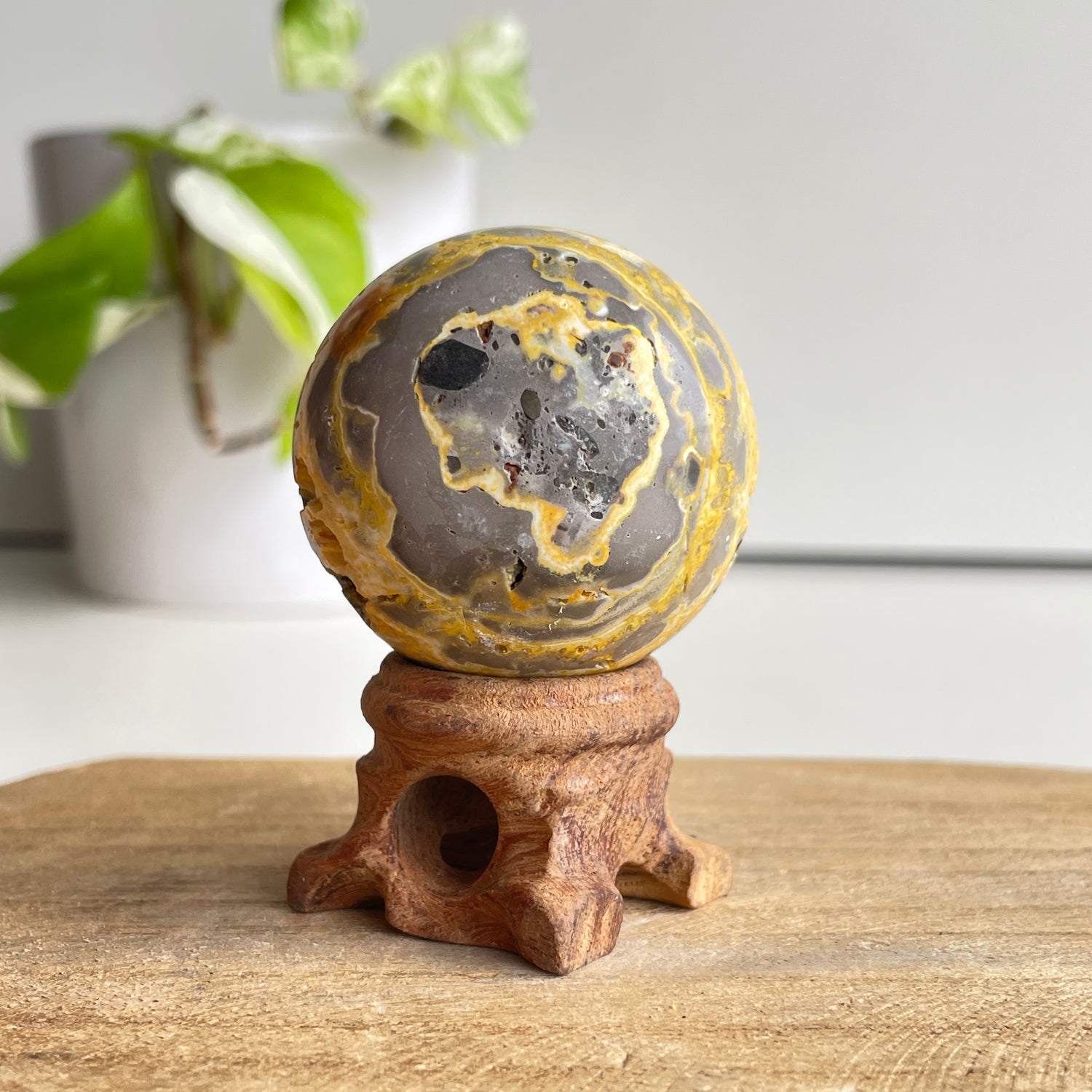 Bumblebee Jasper Sphere 4.2cm