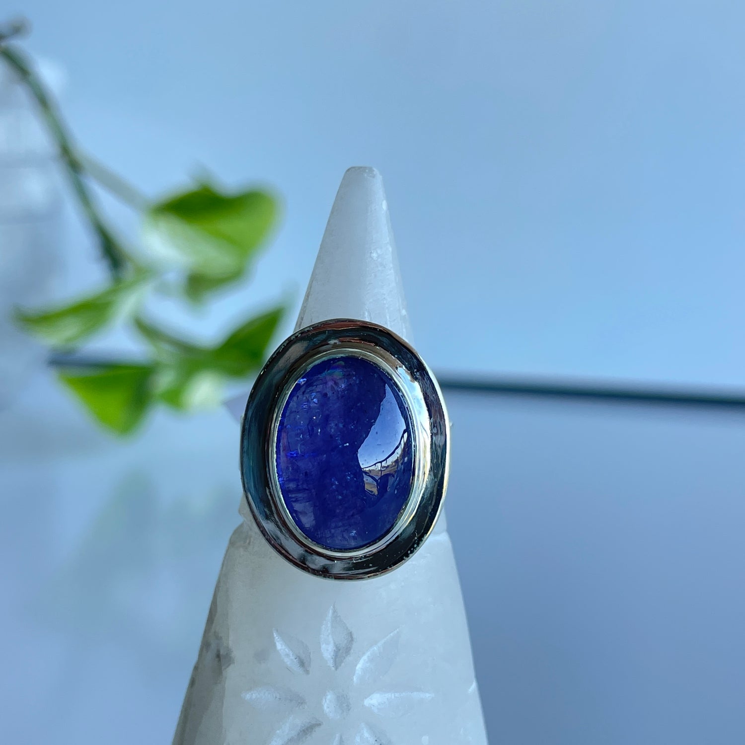 Tanzanite Oval Ring Sz9