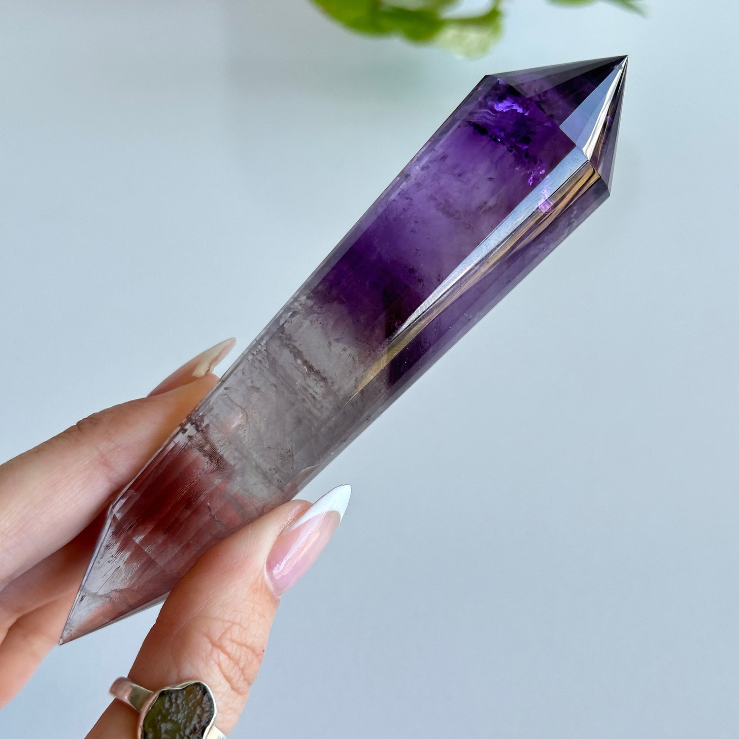 Amethyst Phantom Vogel 13.1cm