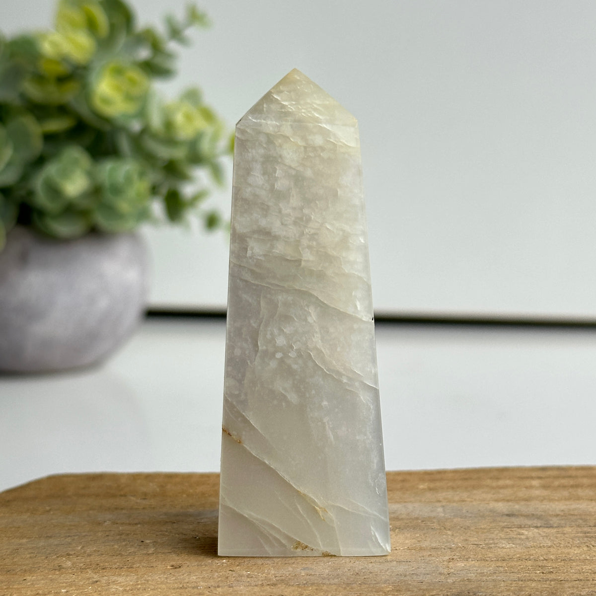 Moonstone Obelisk 8cm