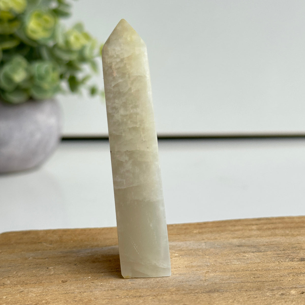 Moonstone Obelisk 8cm