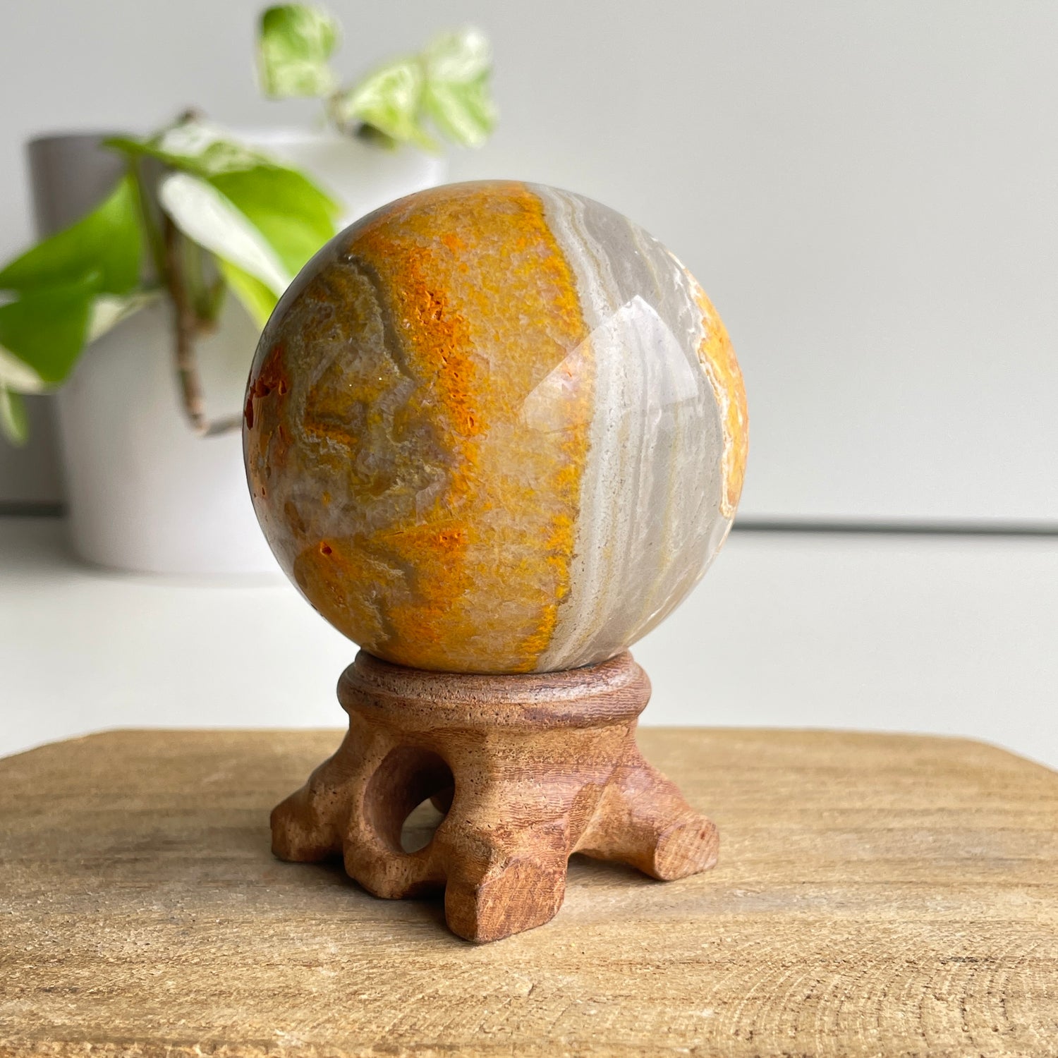 Bumblebee Jasper Sphere 5.4cm