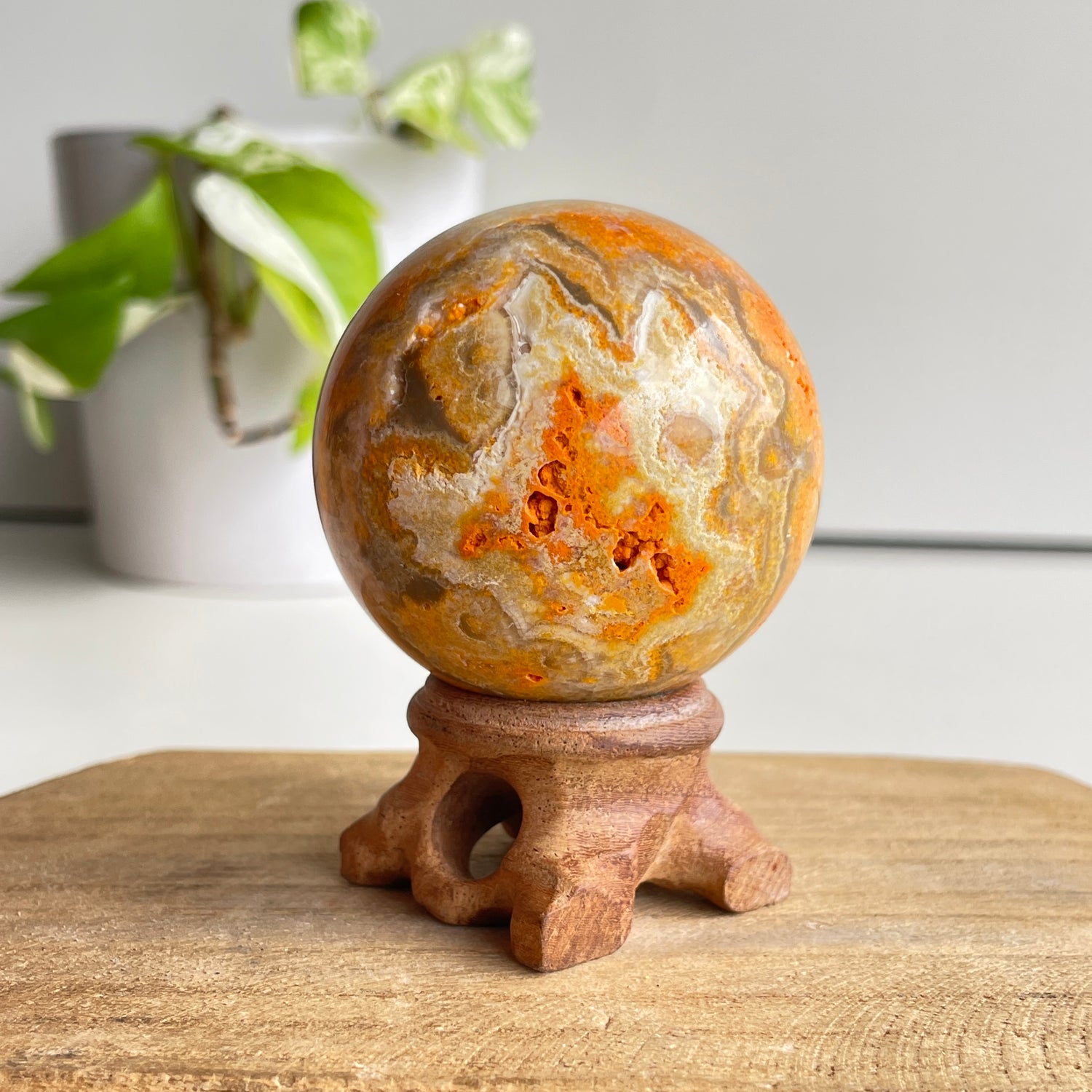 Bumblebee Jasper Sphere 5.4cm