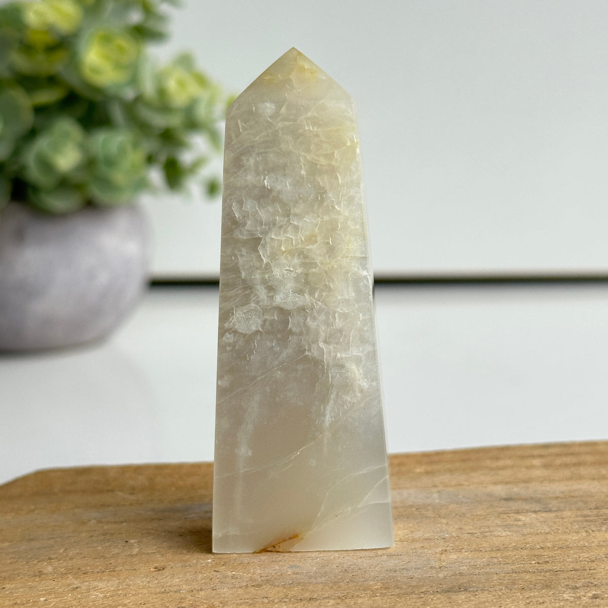 Moonstone Obelisk 8cm