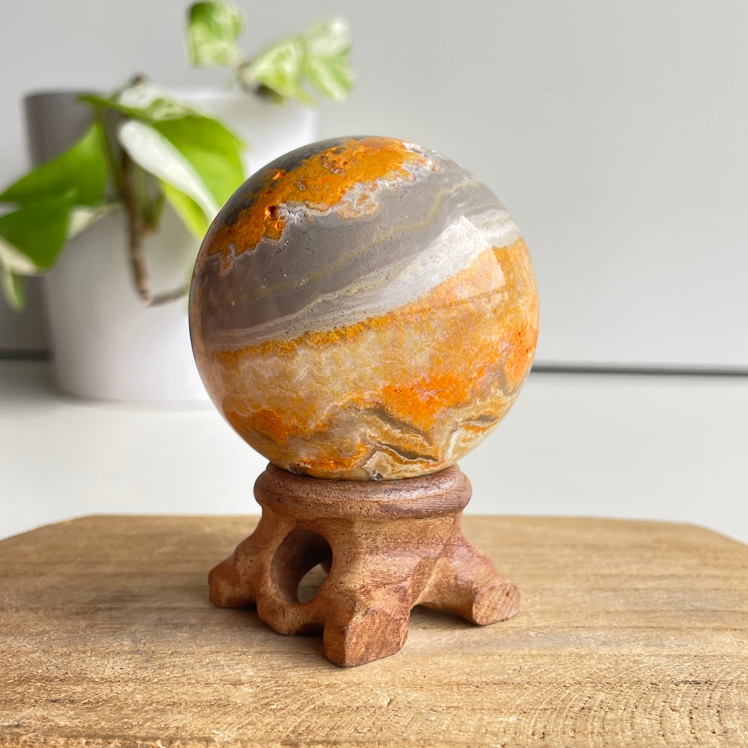 Bumblebee Jasper Sphere 5.4cm