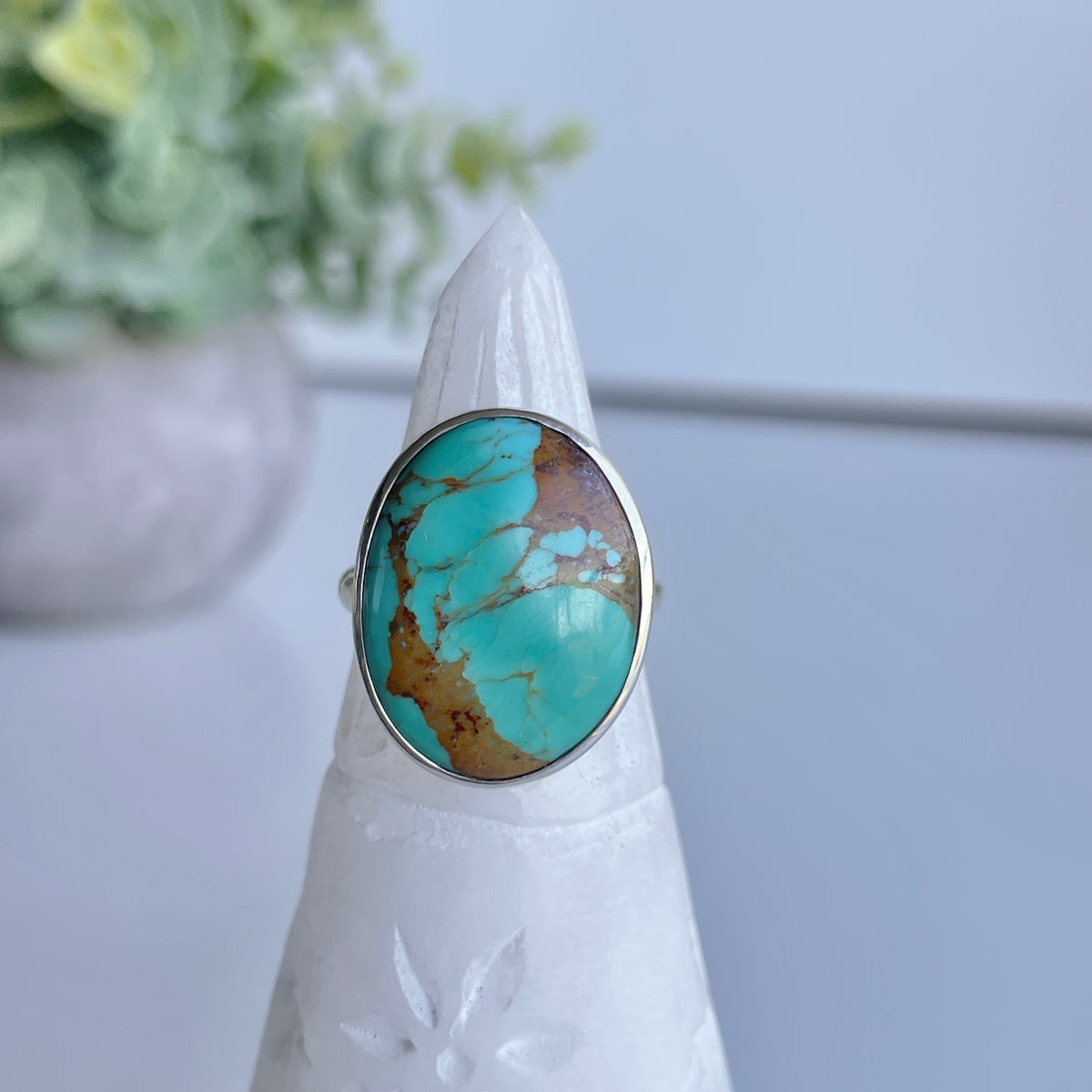 Arizona Turquoise Ring Sz7