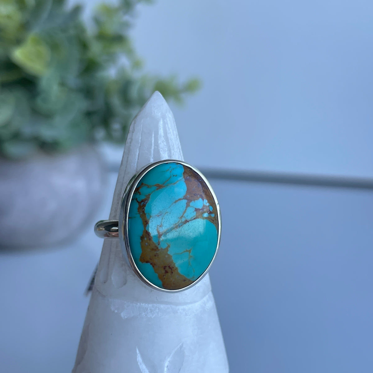 Arizona Turquoise Ring Sz7