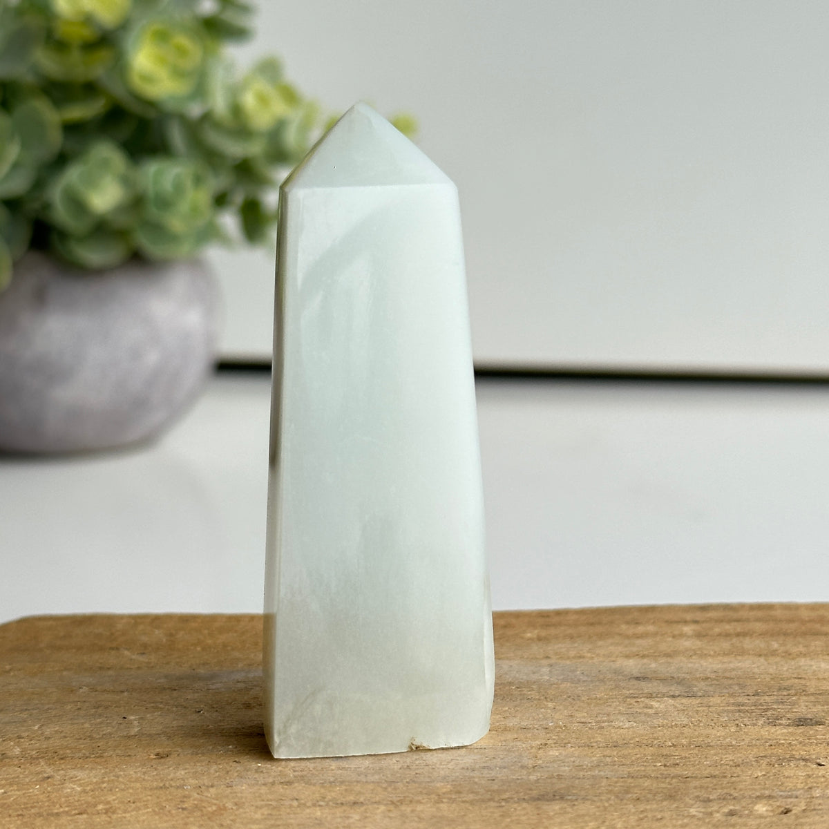 Moonstone Obelisk 7.6cm