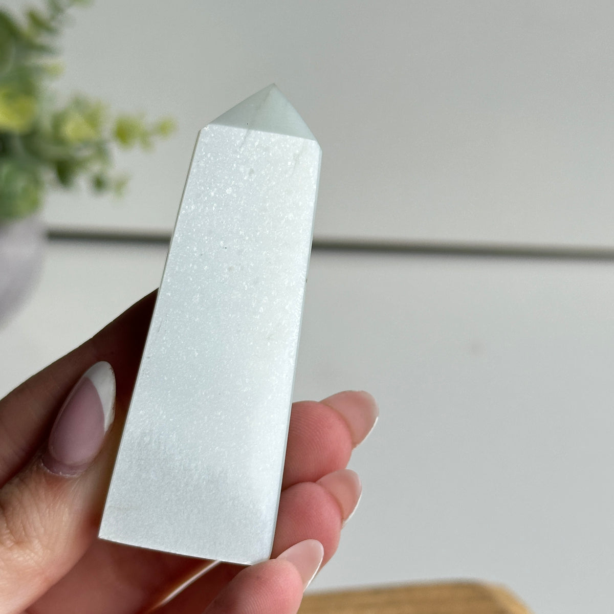 Moonstone Obelisk 7.6cm