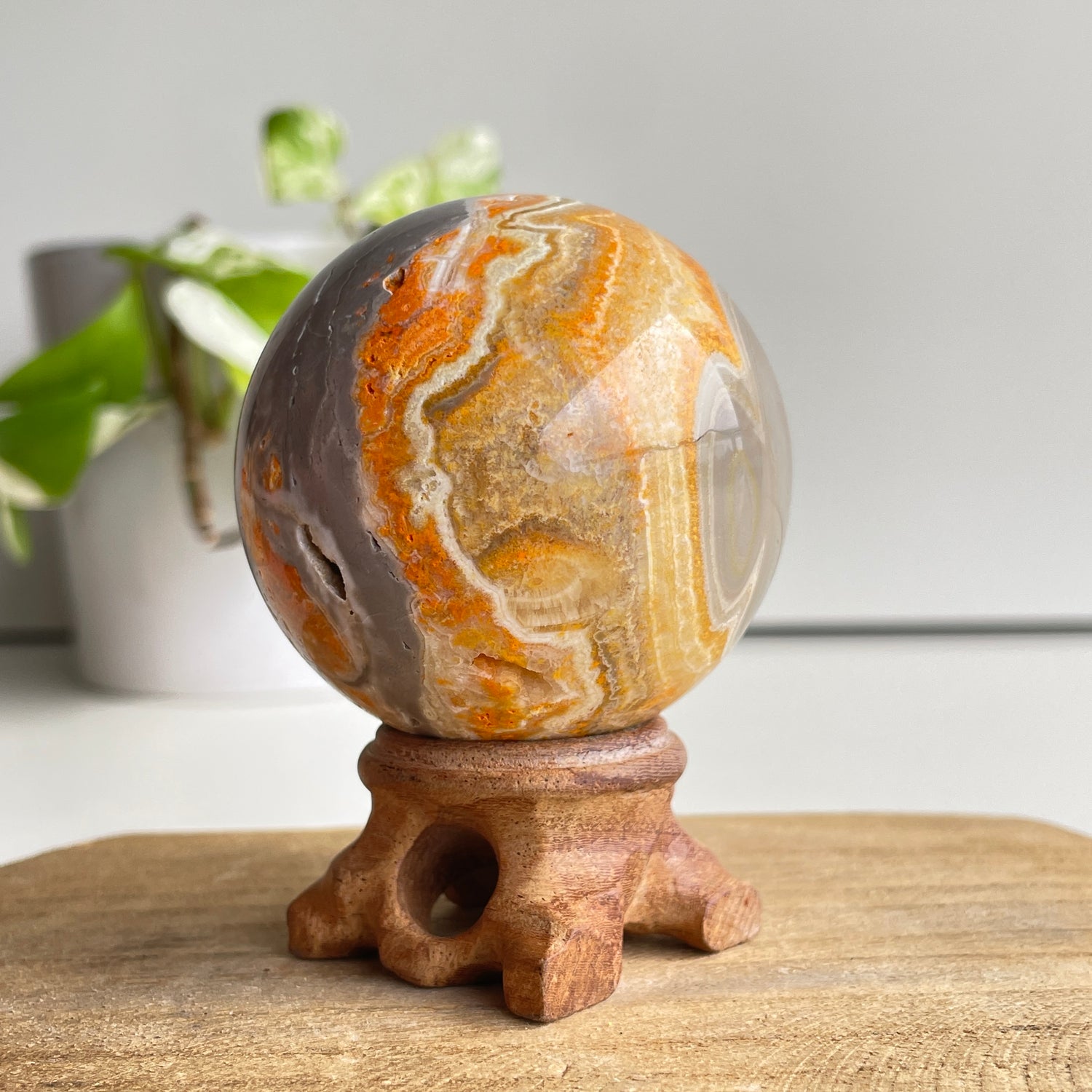 Bumblebee Jasper Sphere 5.7cm