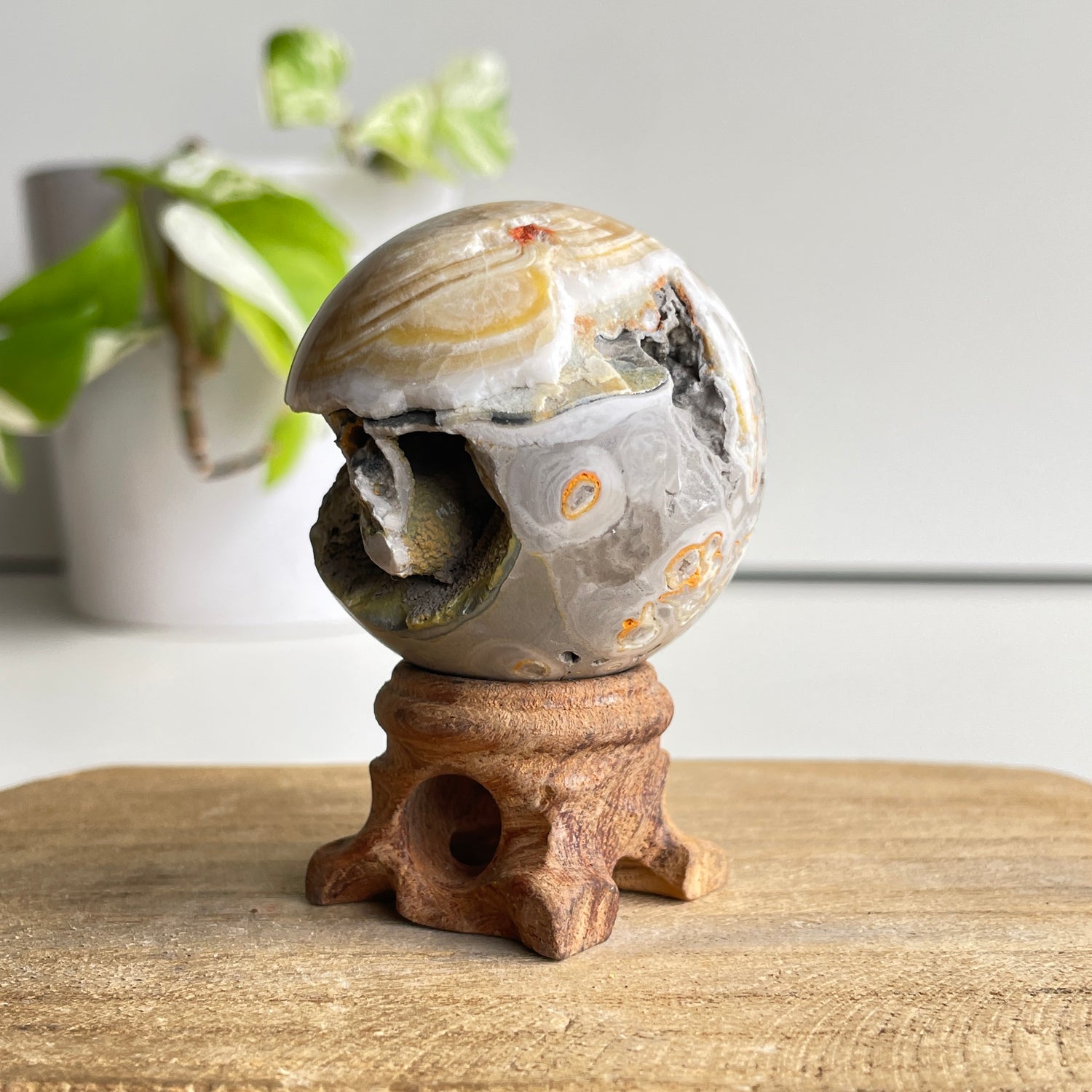 Bumblebee Jasper Sphere 4.8cm