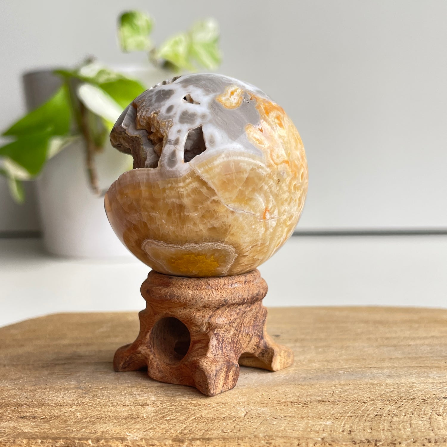 Bumblebee Jasper Sphere 4.8cm