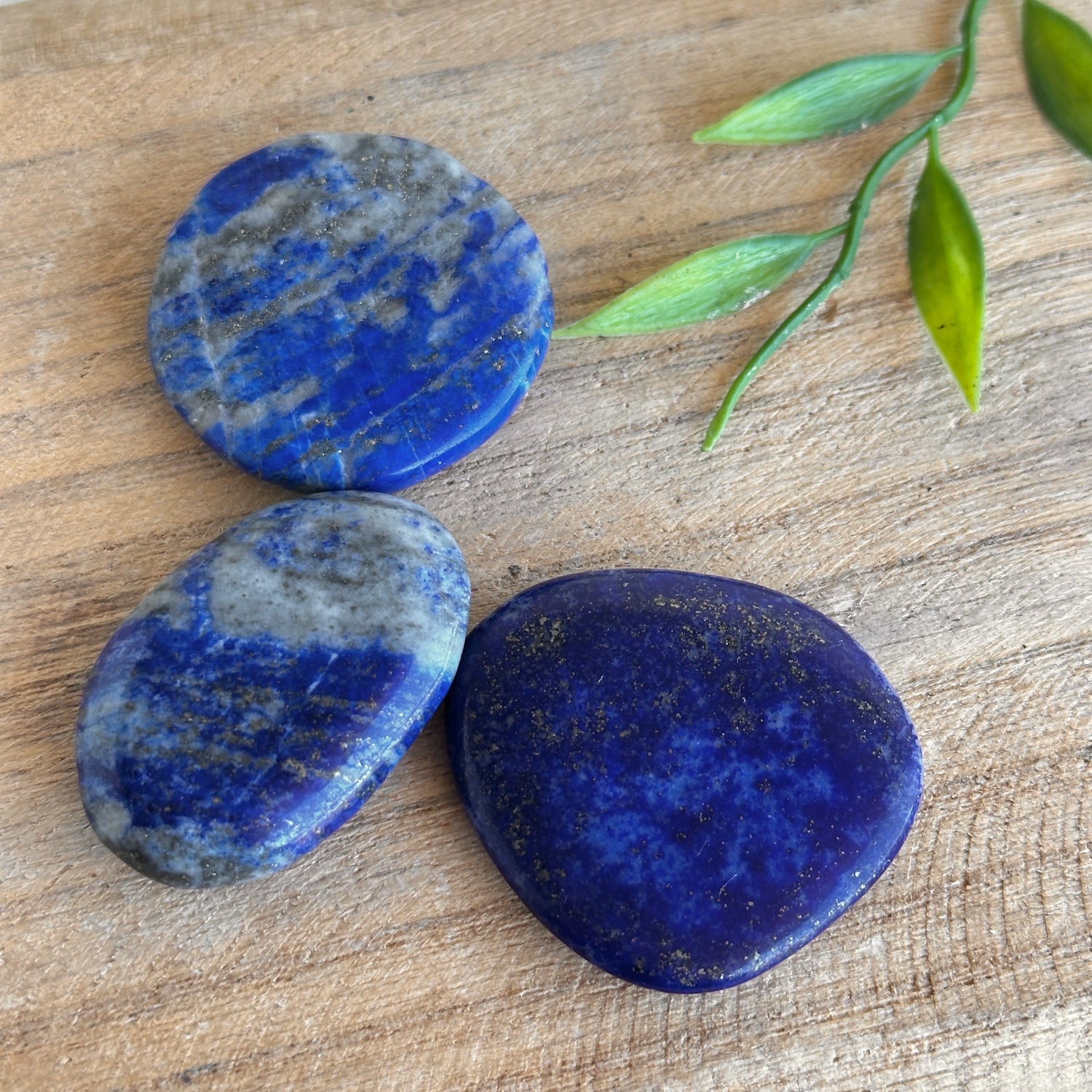 Lapis Lazuli  Flat Stone XL Bra Buddy