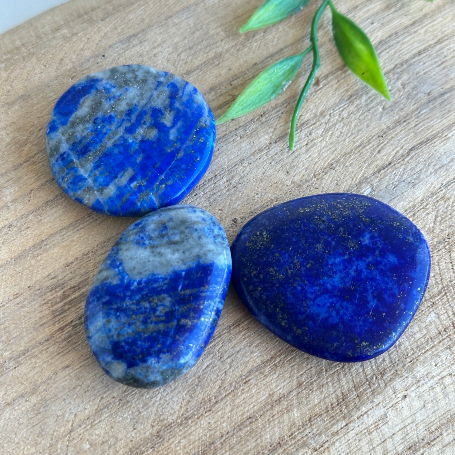 Lapis Lazuli  Flat Stone XL Bra Buddy