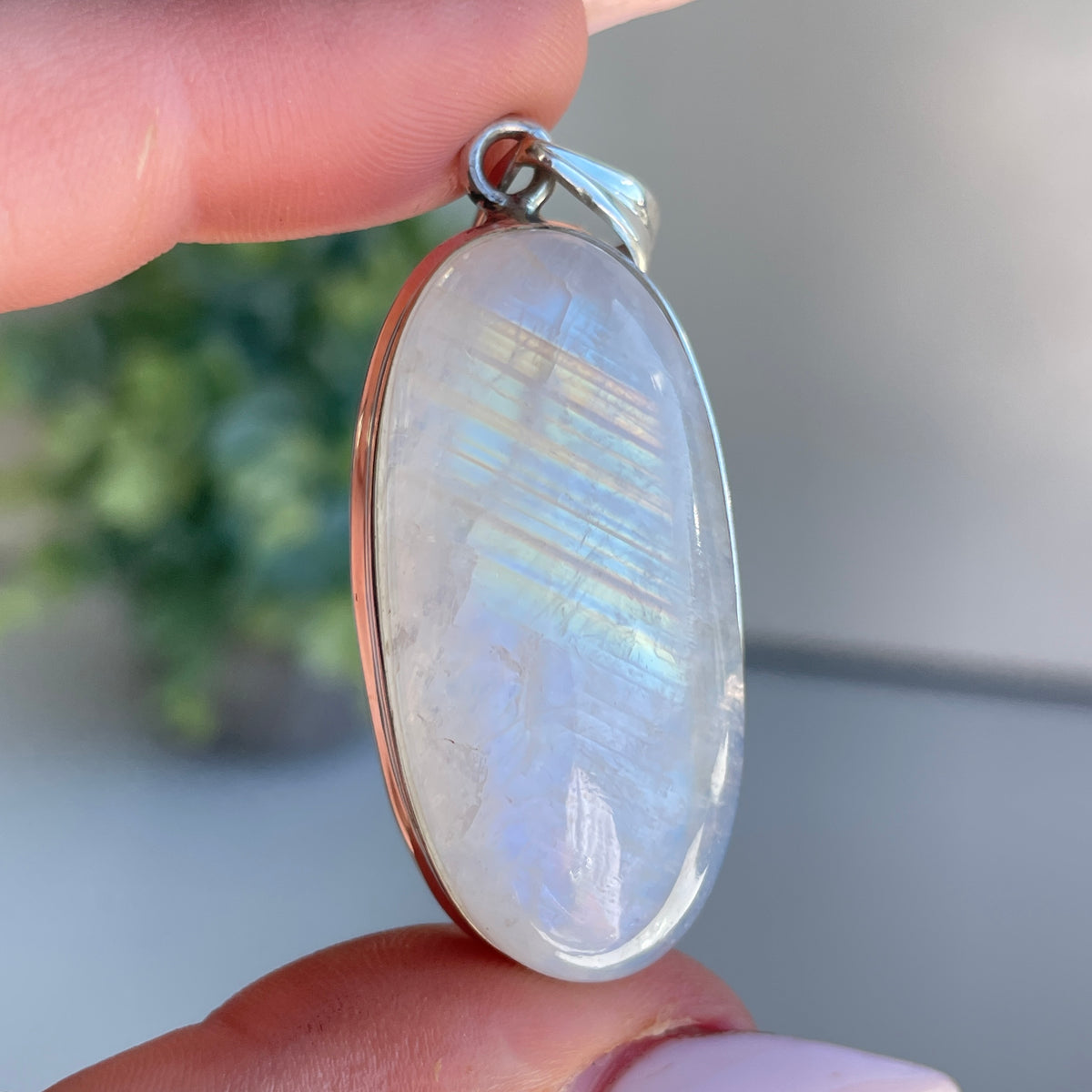 Moonstone Oval Pendant
