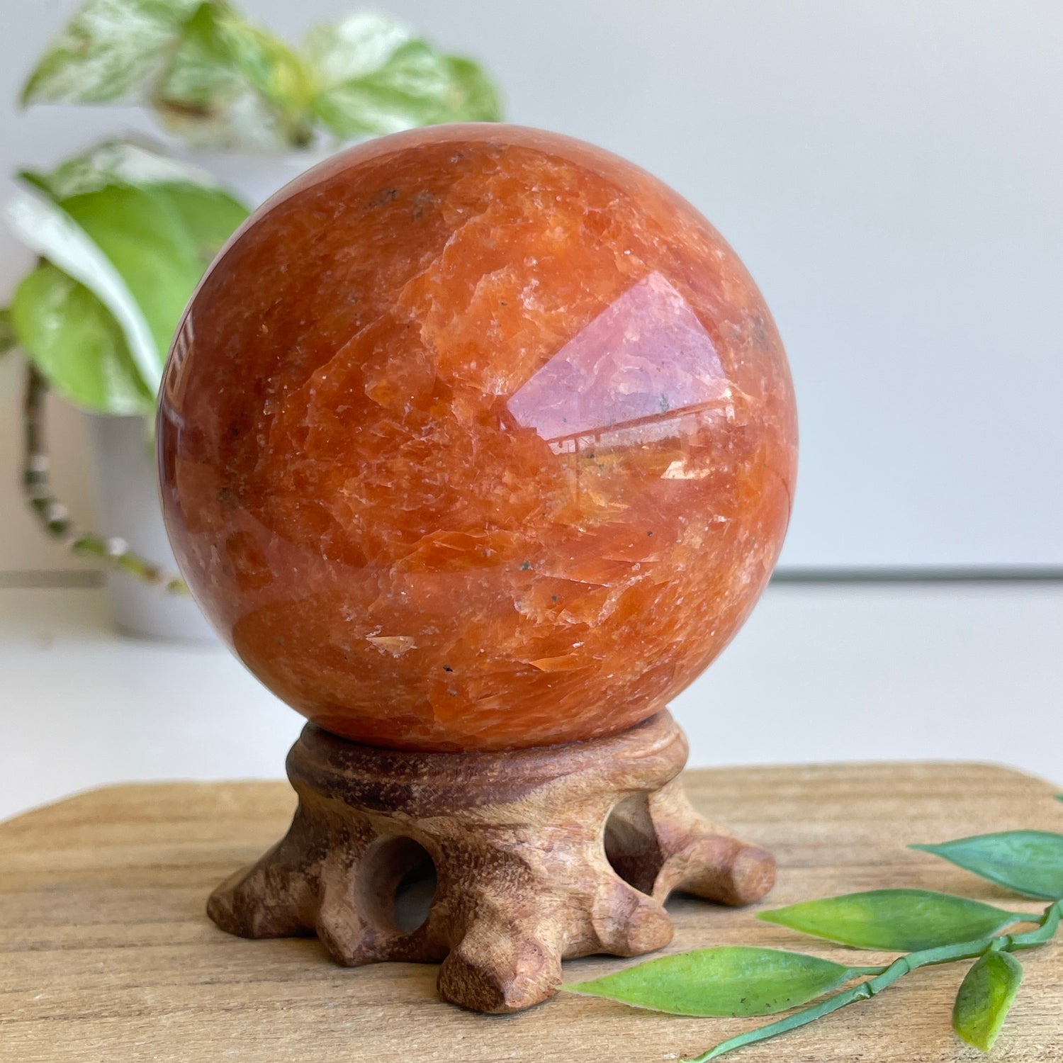 Sunstone Sphere 6.8cm