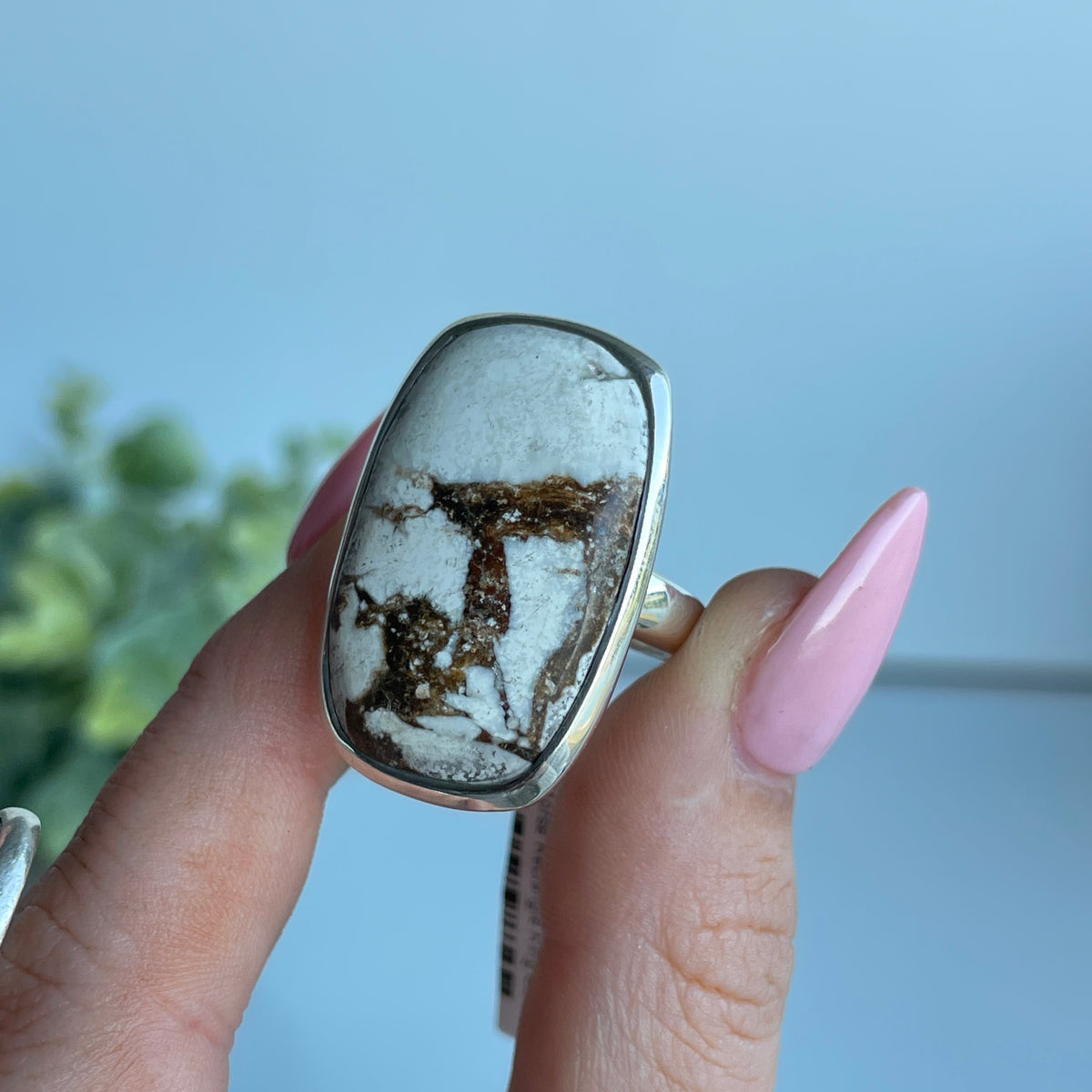 Wild Horse Rectangle Ring Sz7.5