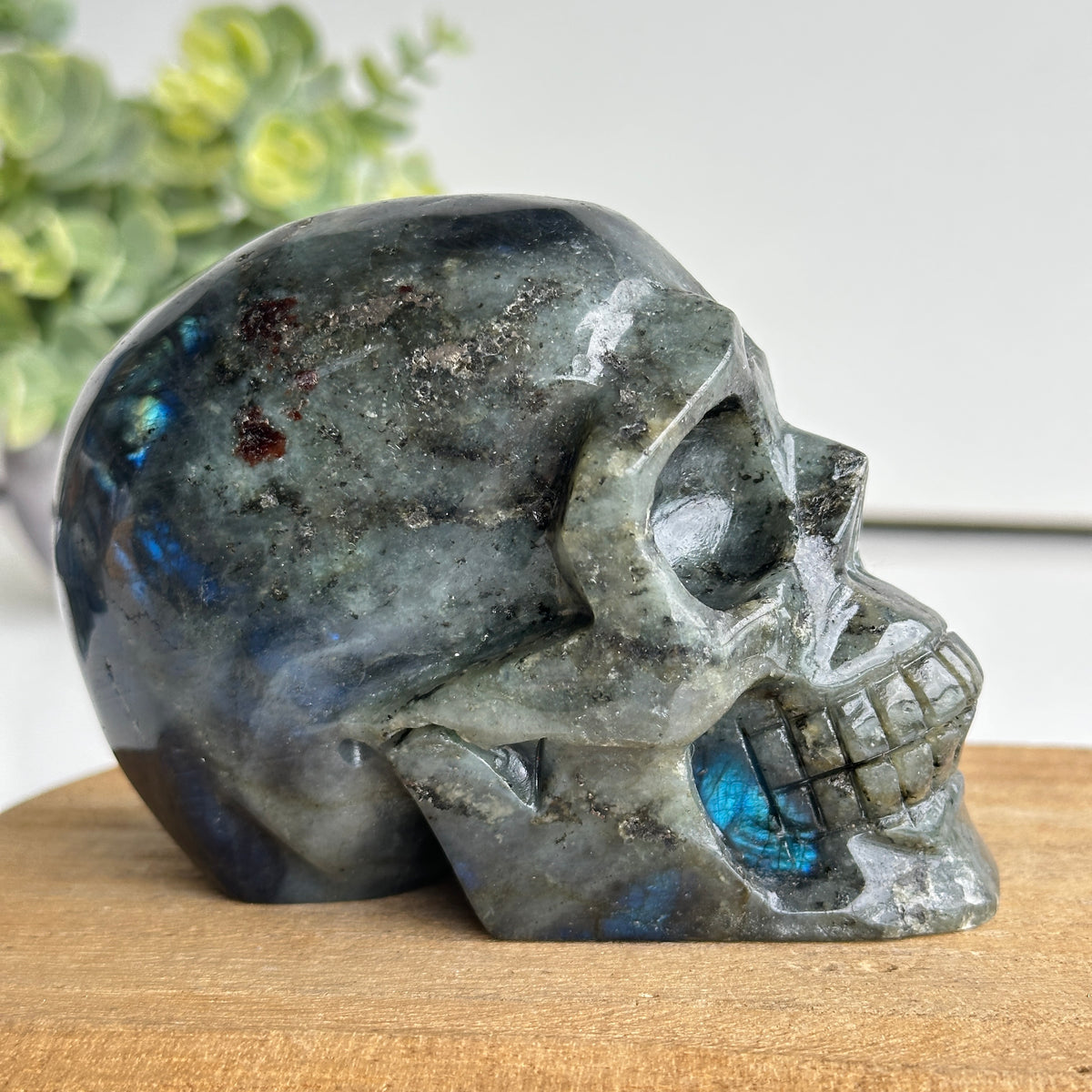 Labradorite Skull 1