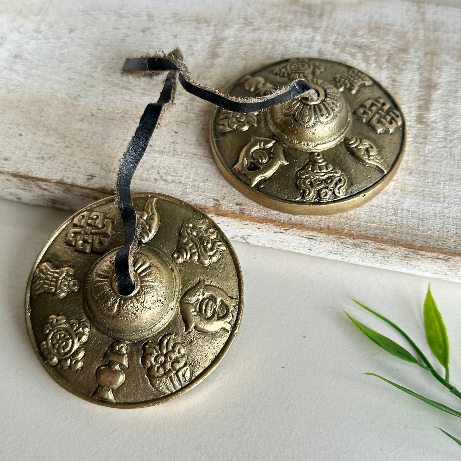 Tingsha Auspicious Symbols KH1223