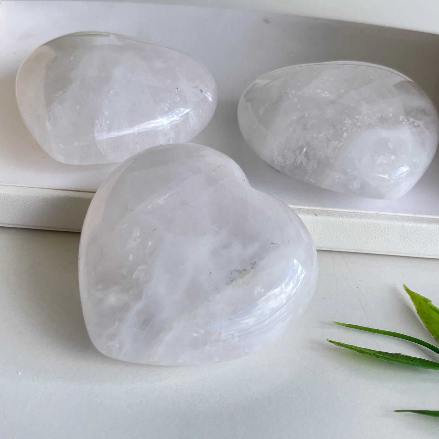 Clear Quartz Heart