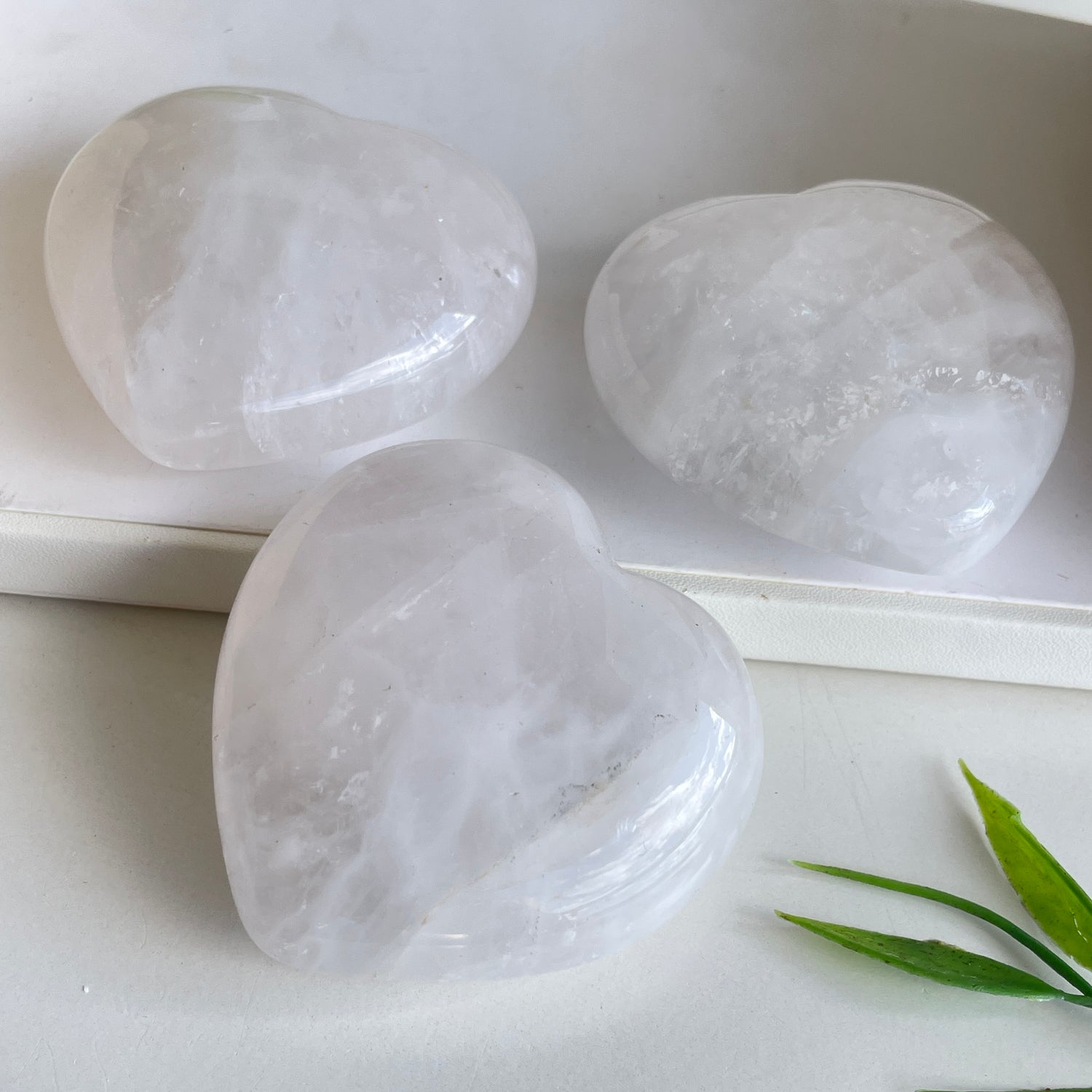 Clear Quartz Heart