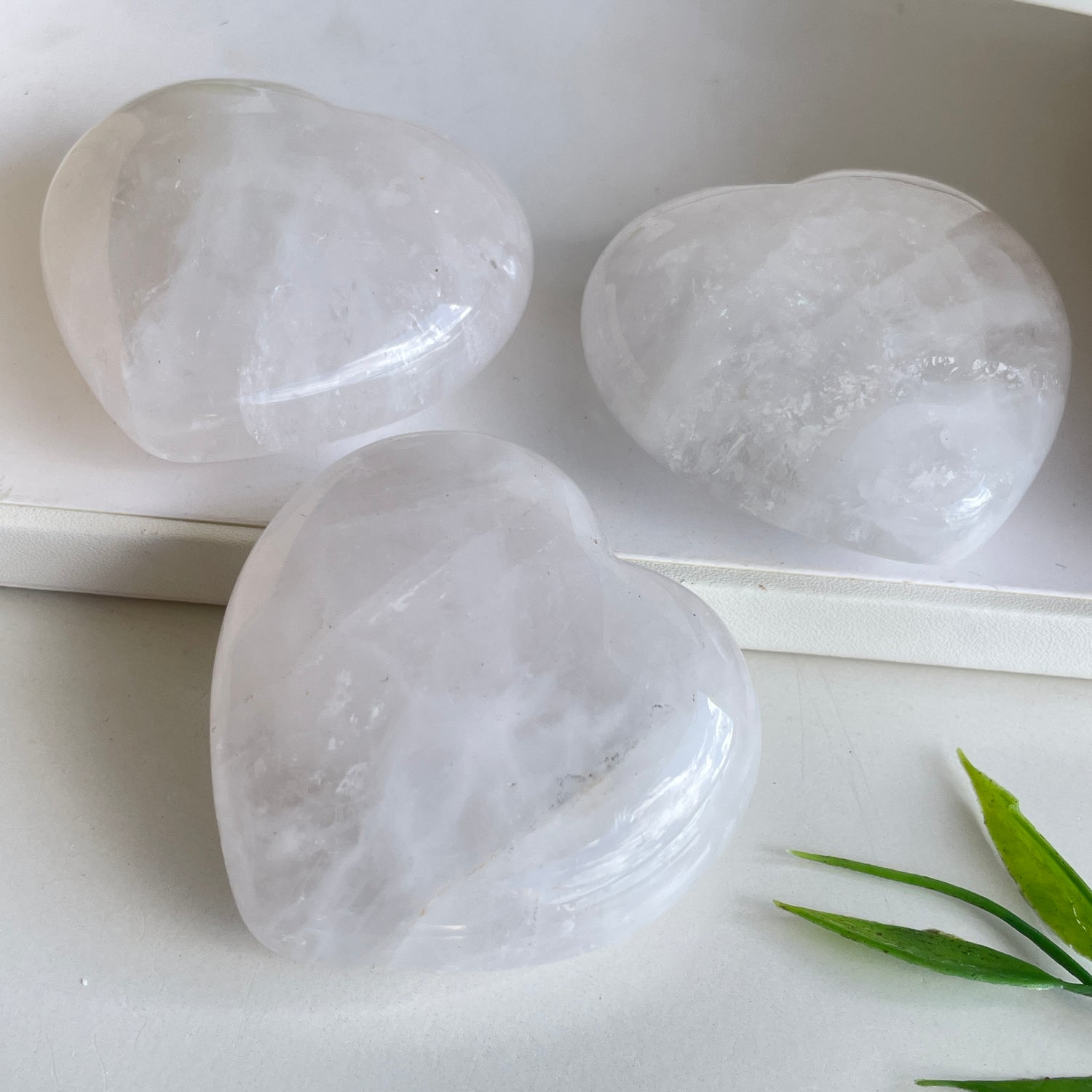 Clear Quartz Heart