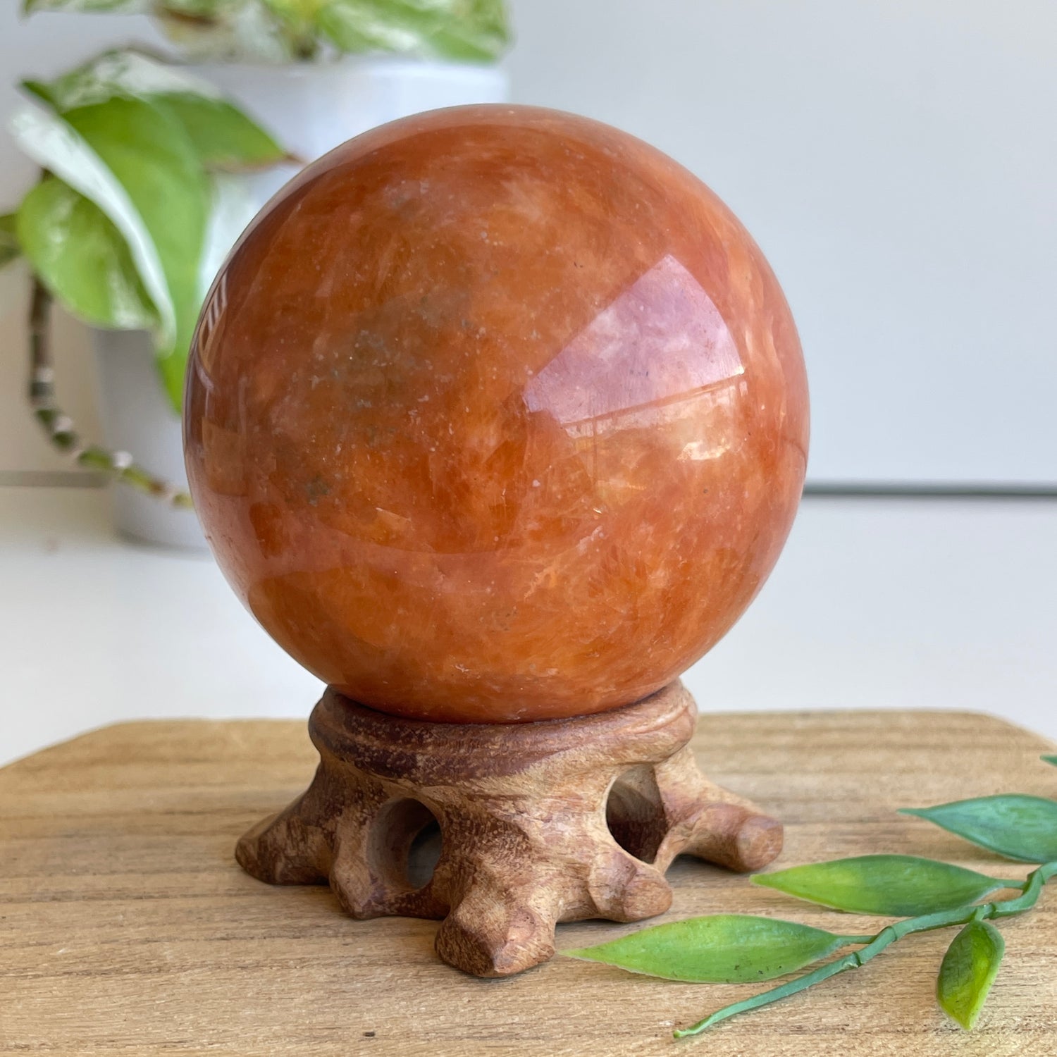 Sunstone Sphere 6.8cm