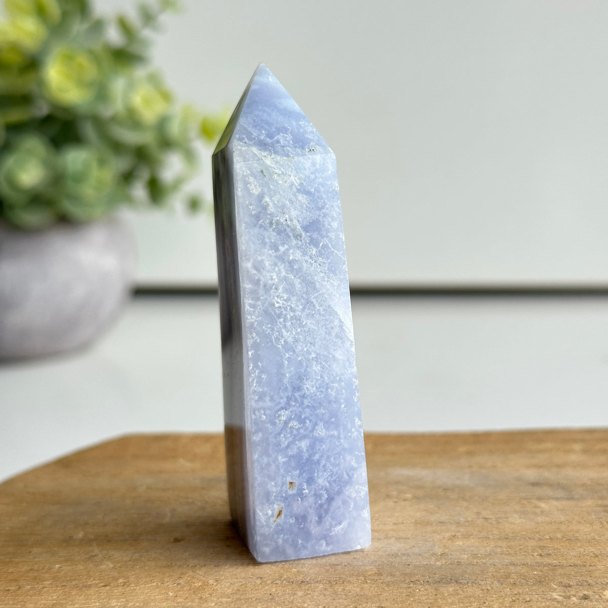 Blue Lace Agate Obelisk 7.6cm