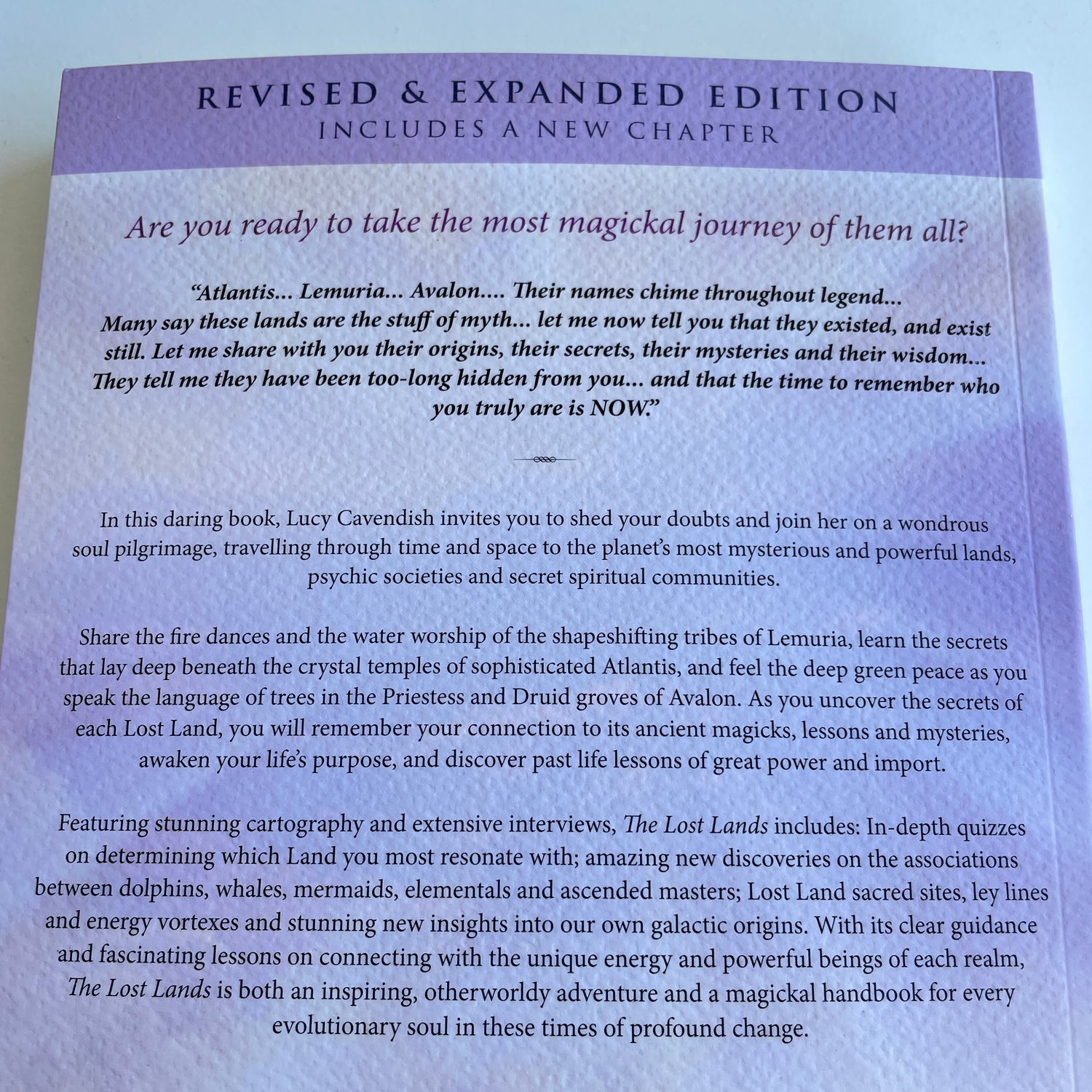 The Lost Lands Lucy Cavendish