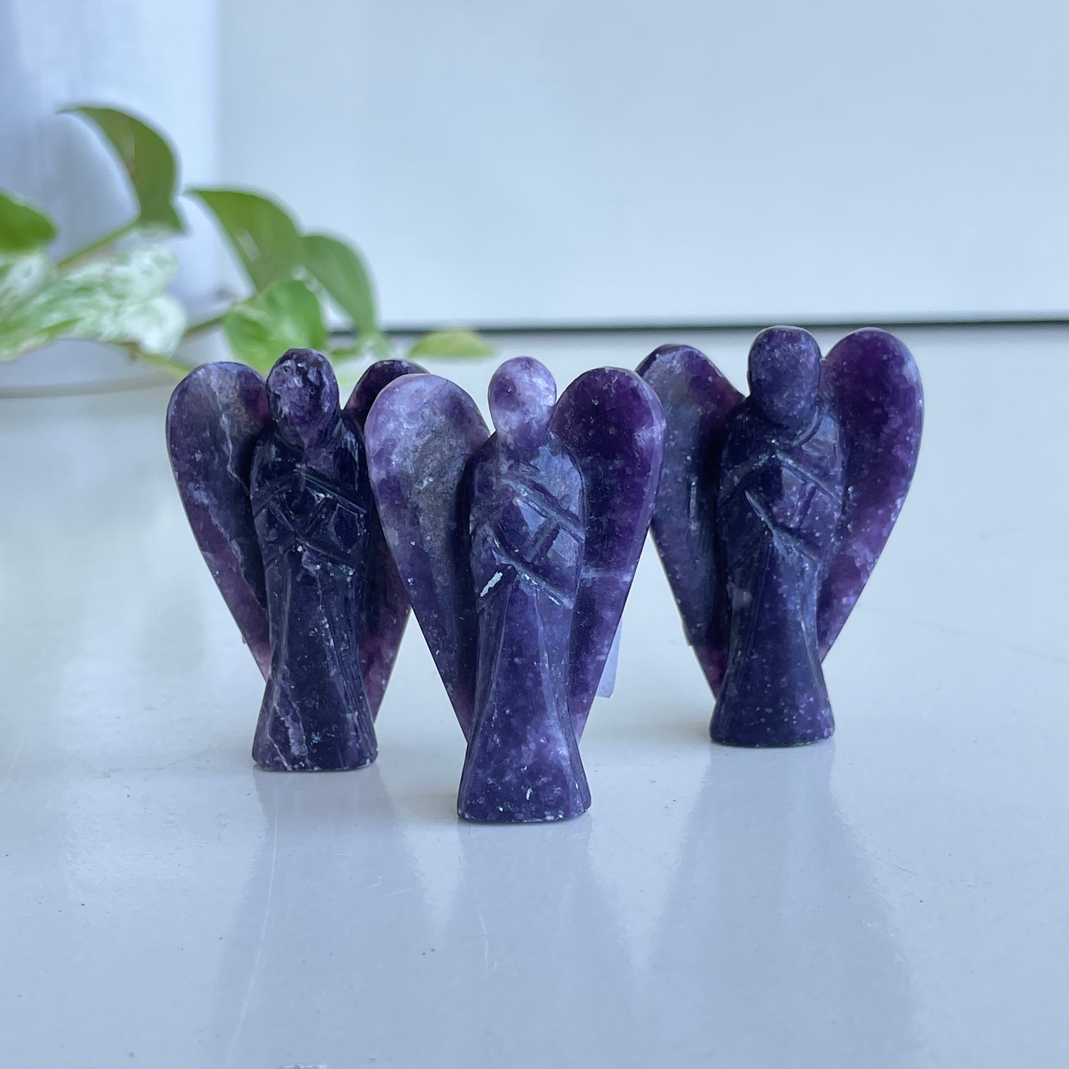 Lepidolite Angel 5cm