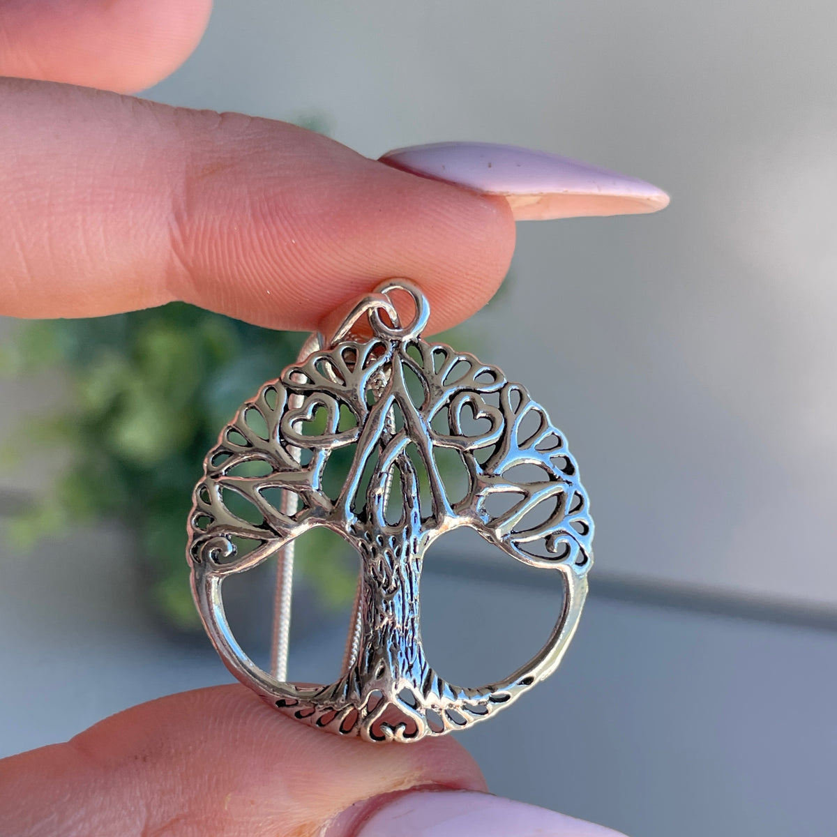 Silver Tree Pendant