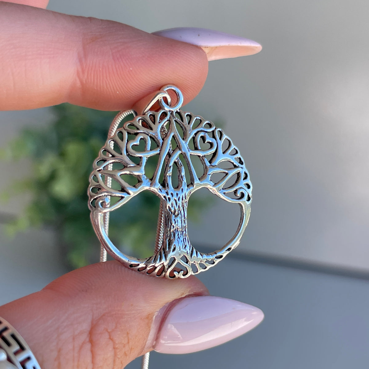 Silver Tree Pendant