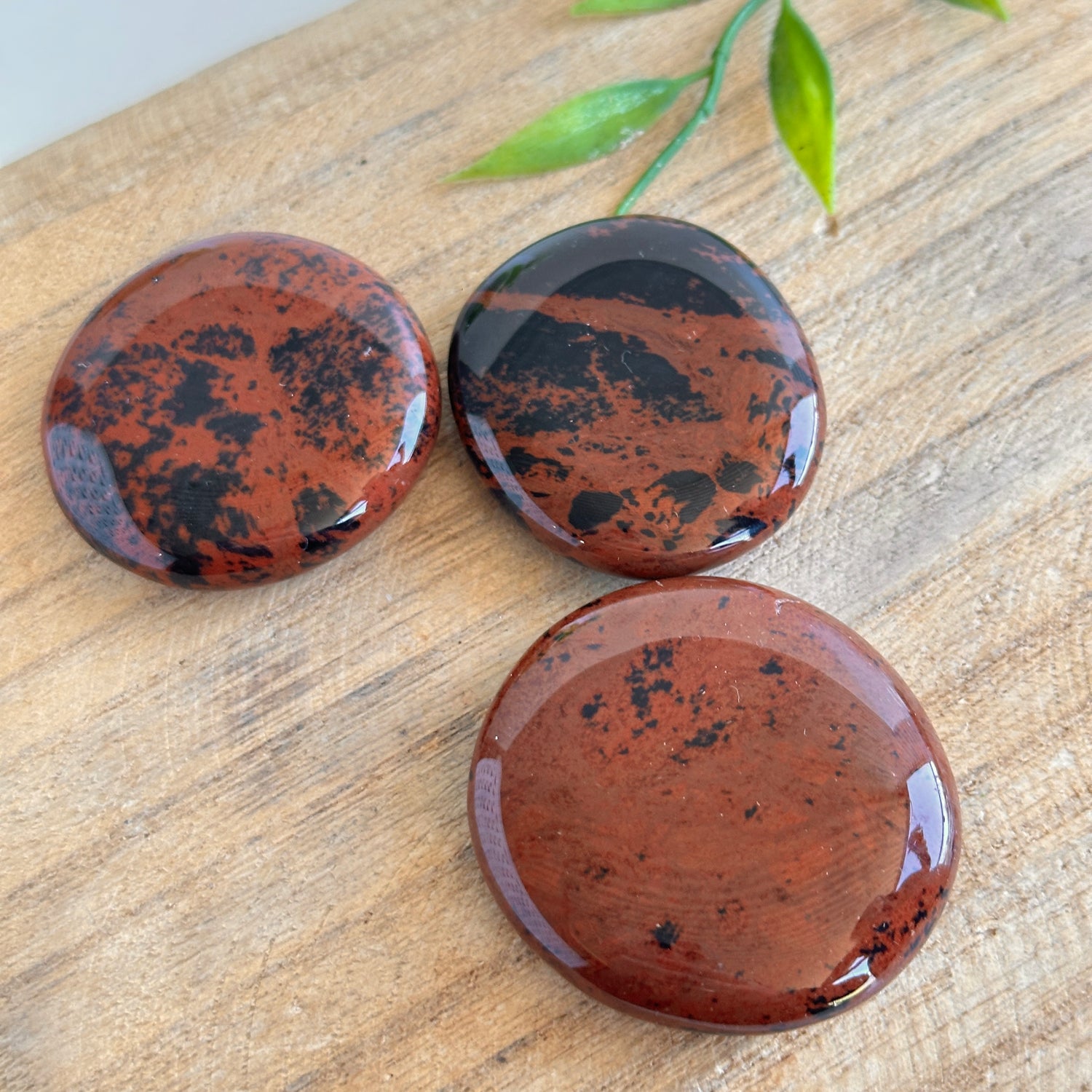 Mahogany Obsidian Flat Stone XL Bra Buddy