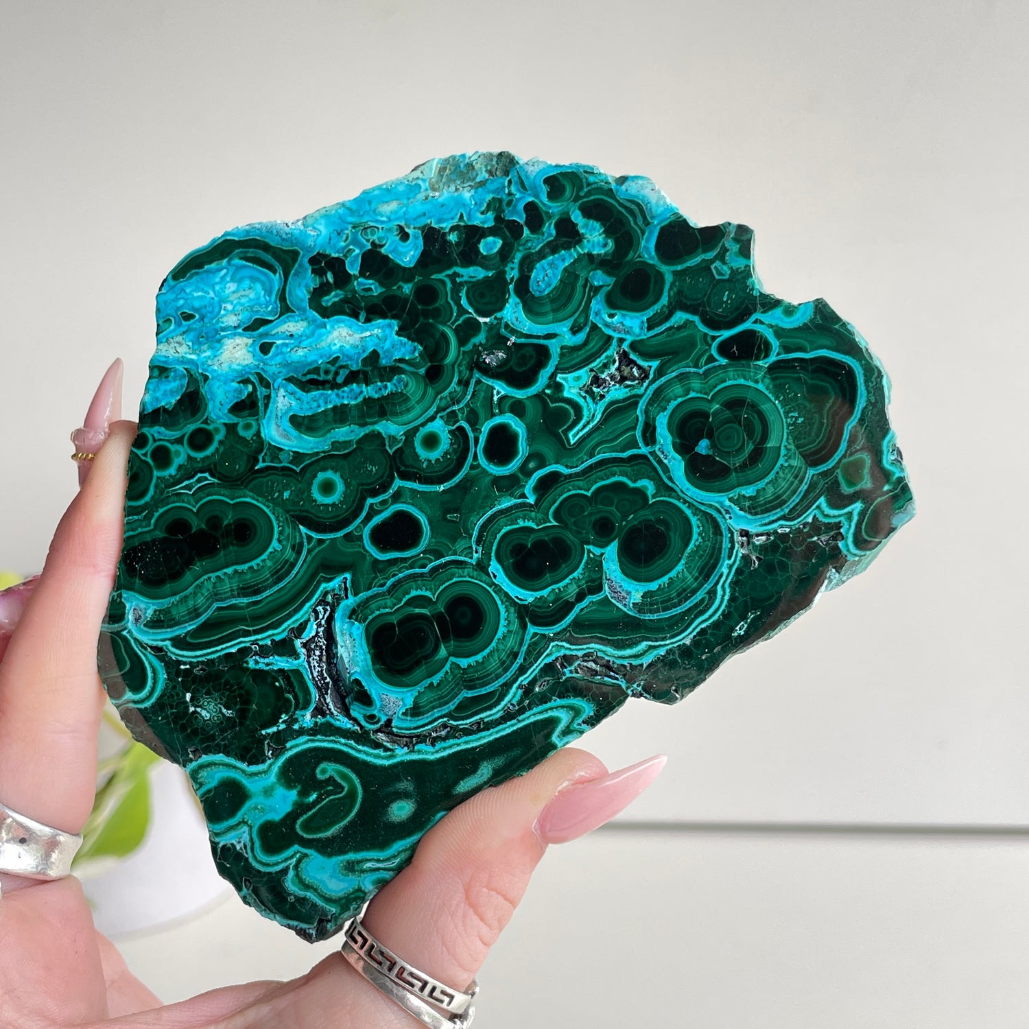 Malachite & Chrysocolla Pce 372g