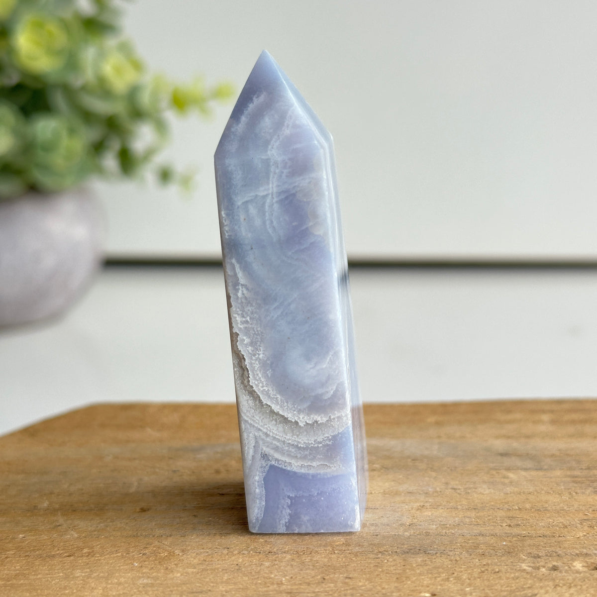 Blue Lace Agate Obelisk 7.3cm